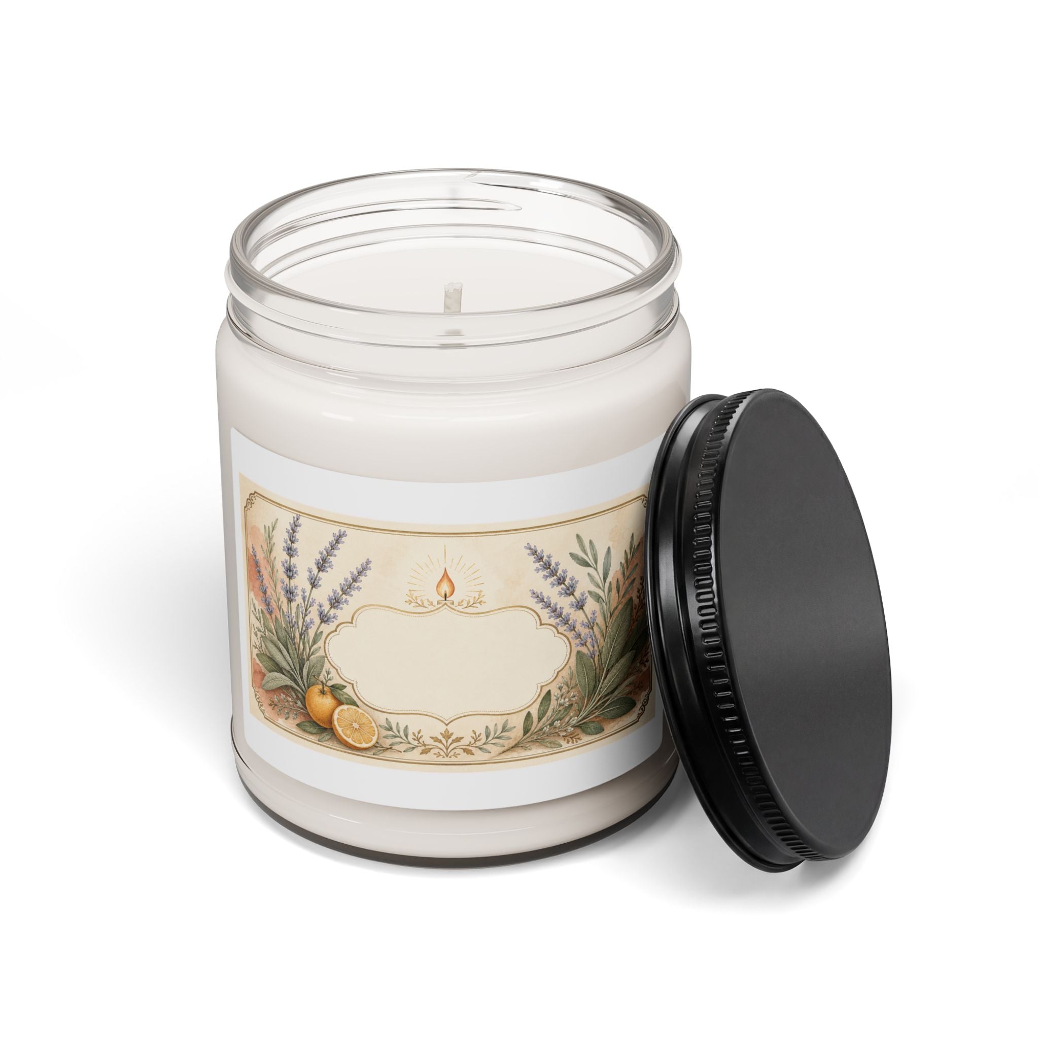 Botanical Gift Candle Label