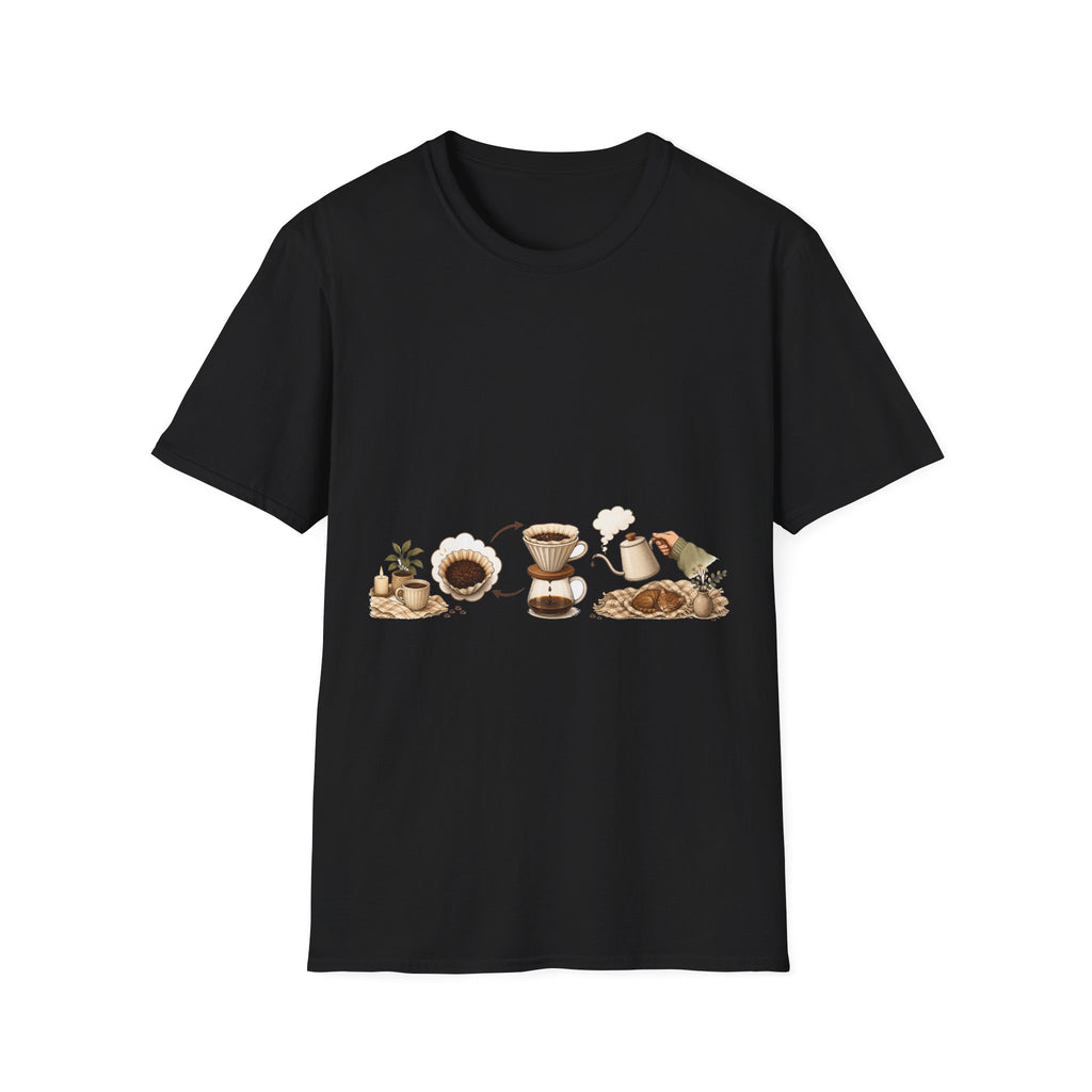 Pour Over Coffee Graphic T-Shirt