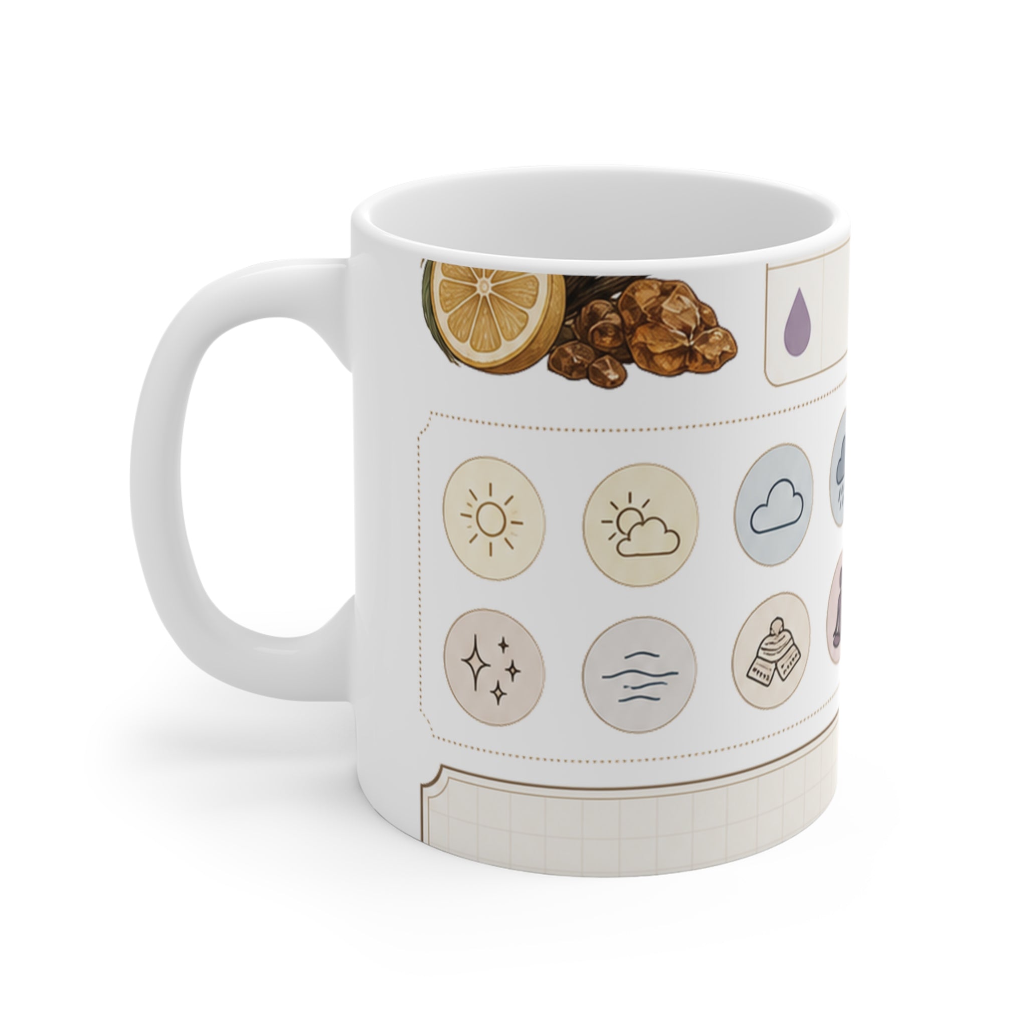 Scent Stack Recipe Cards for Perfume Layering Notes Coffee Mug