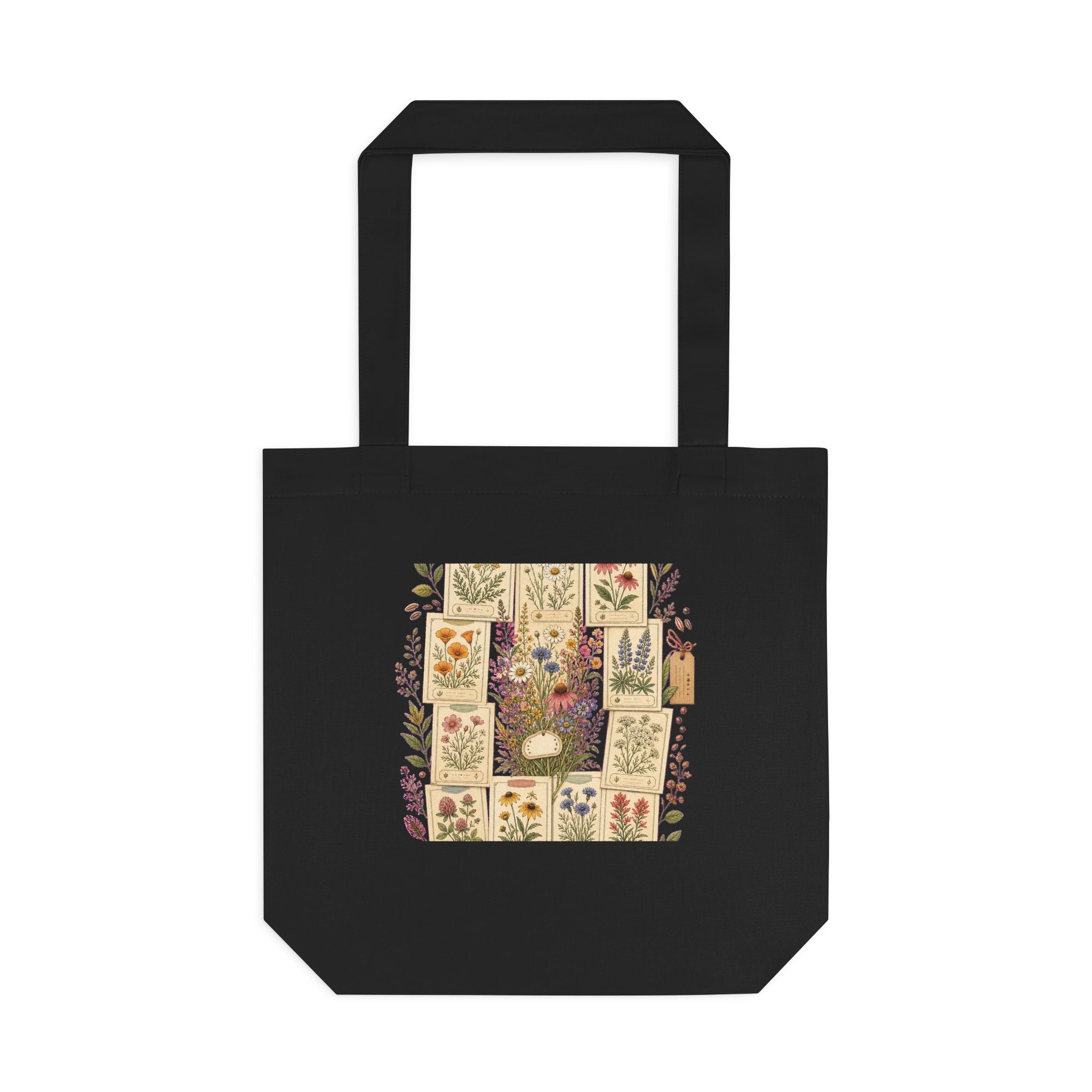 Wildflower Seed Packet Tote Bag