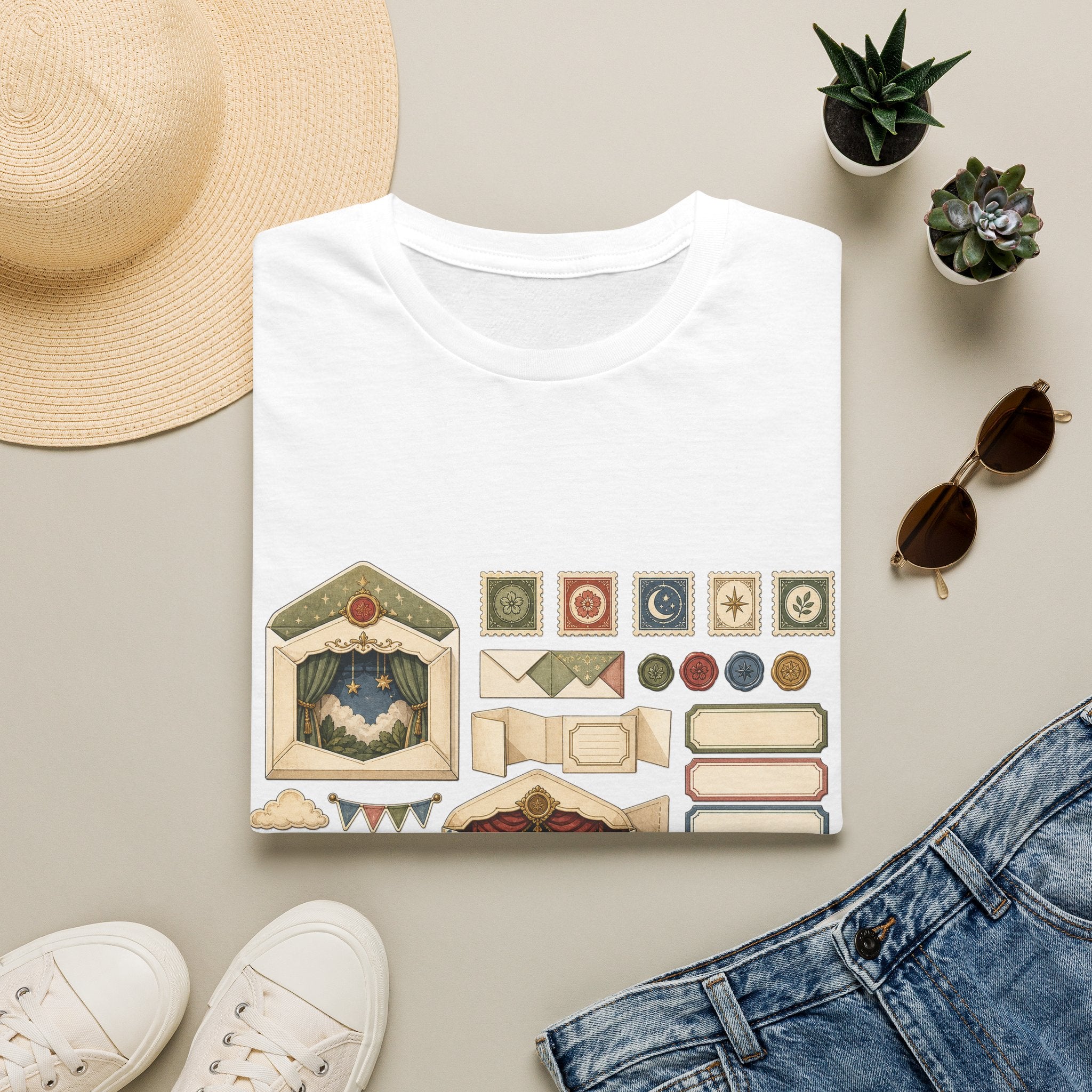 Tiny Envelope Theater Pen Pal Graphic T-Shirt