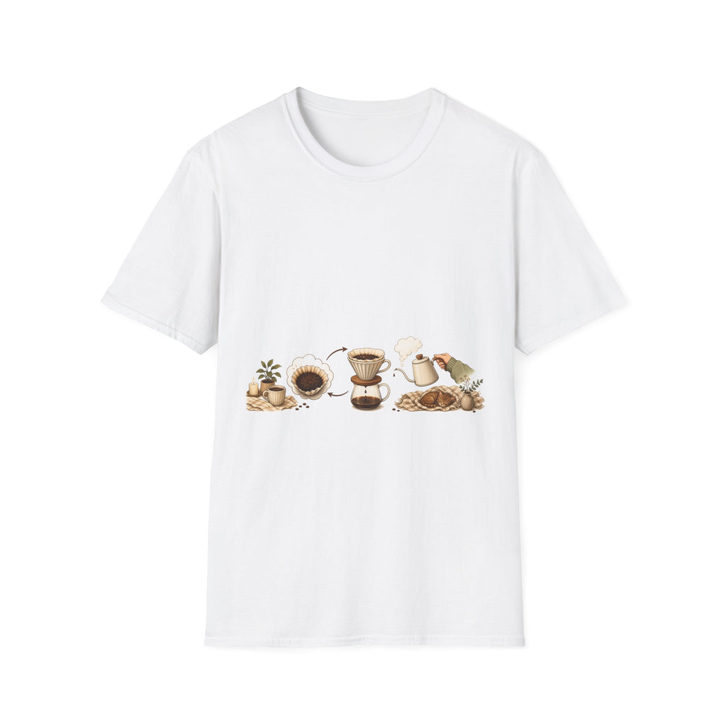Pour Over Coffee Graphic T-Shirt