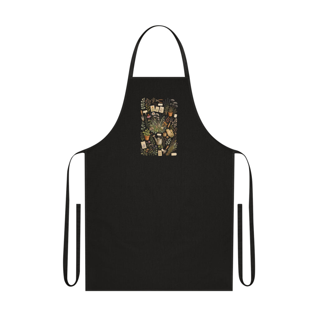 Botanical Label Apron