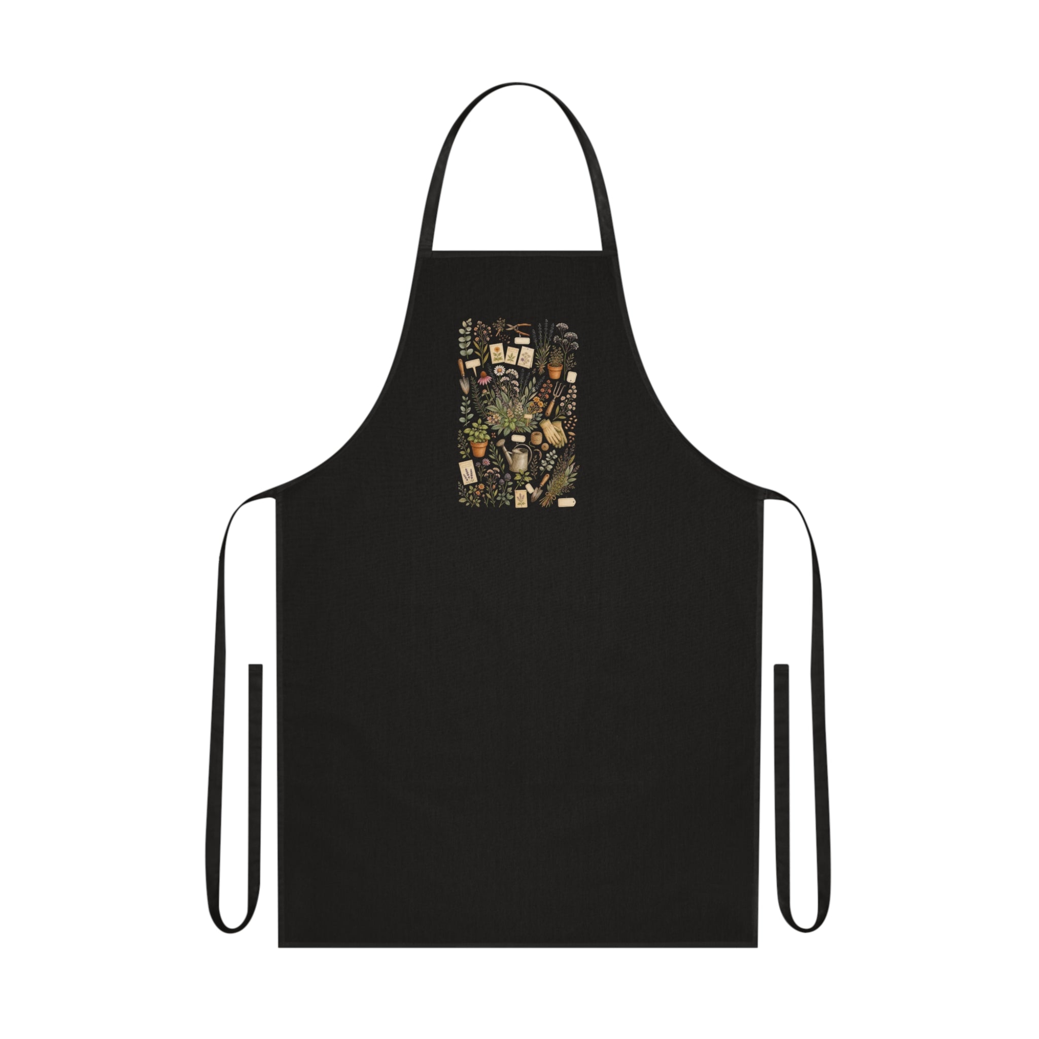 Botanical Label Apron