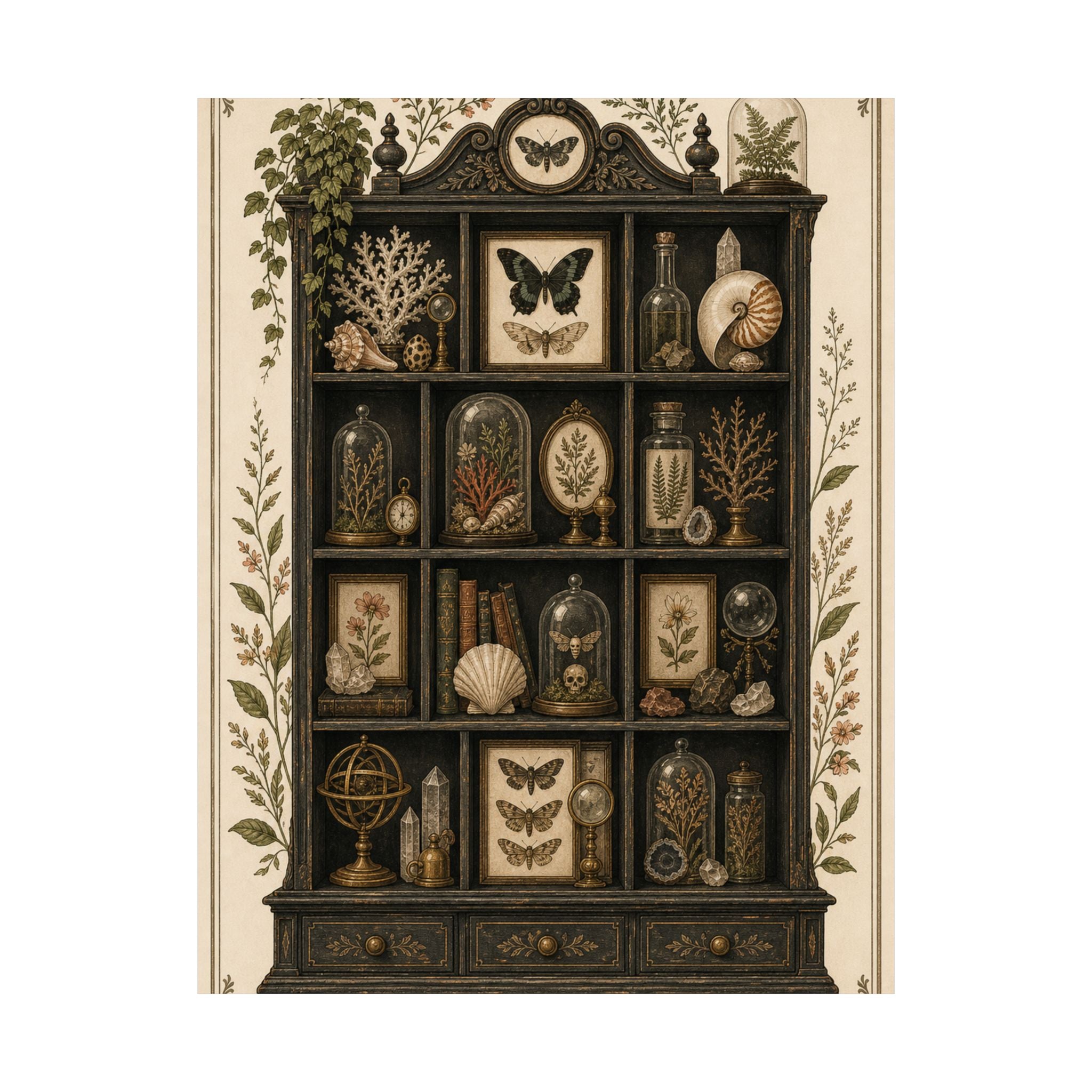 Cabinet of Curiosities Poster