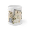 Soft Washed-Linen Desk Motif Mug