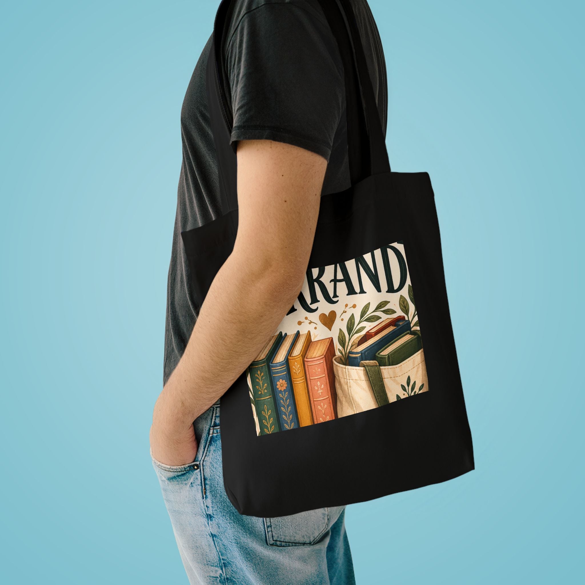Readable Bookshop Errand Text + Tote Bag
