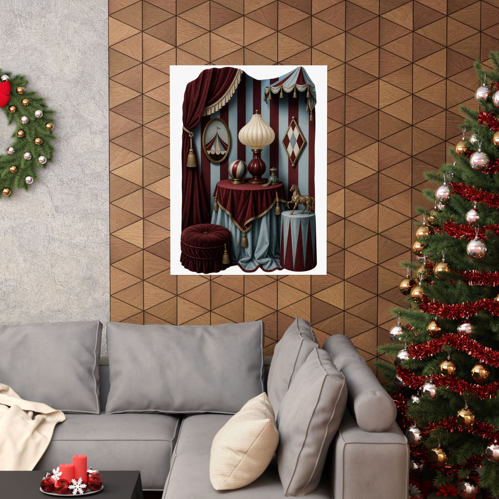 Tastefully Tented Circuscore Wall Art Print