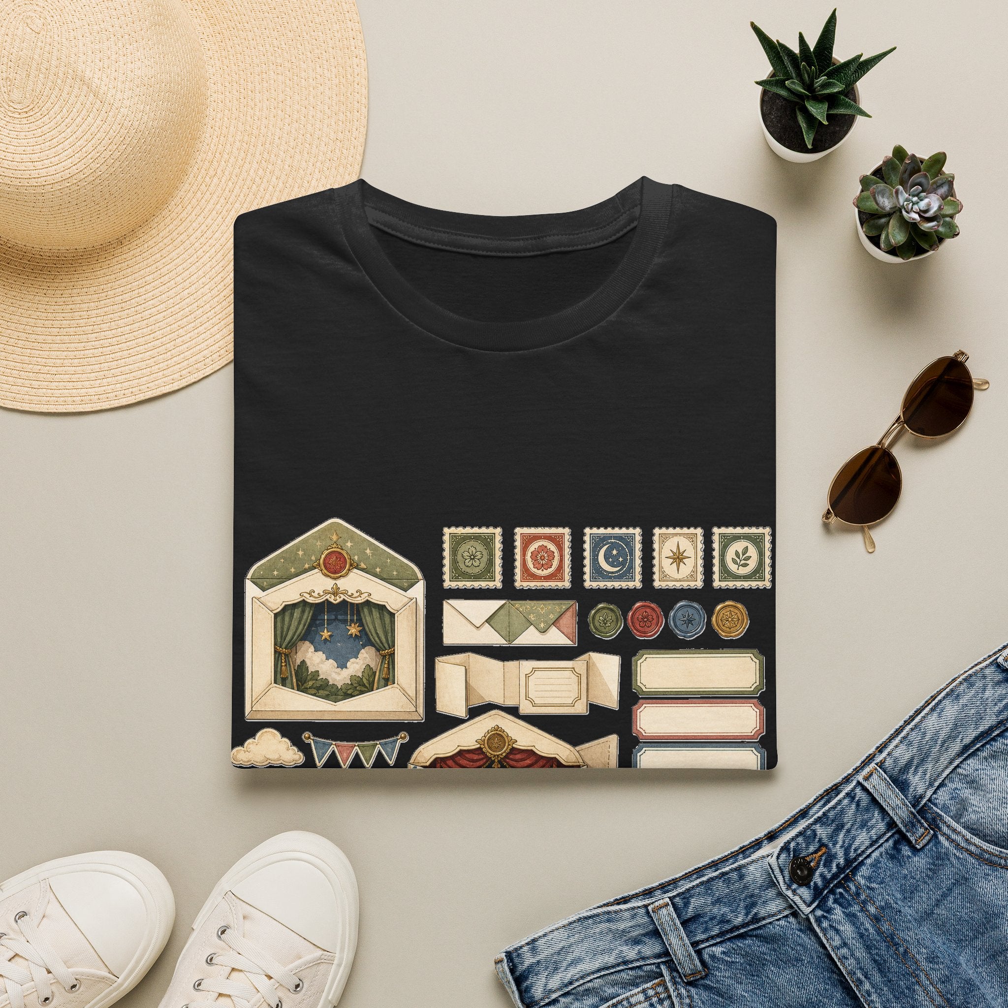 Tiny Envelope Theater Pen Pal Graphic T-Shirt