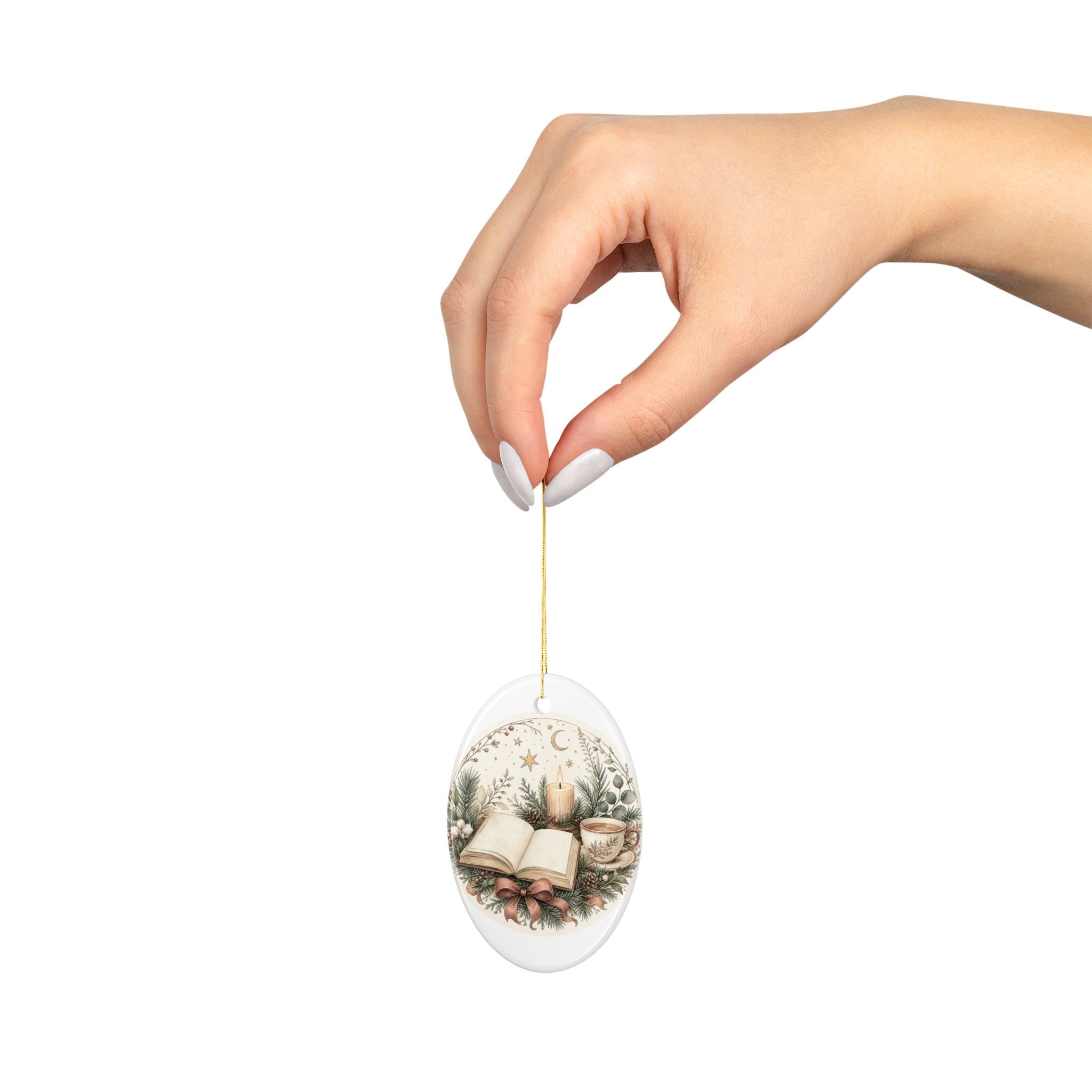 Seasonal Reading Ornament