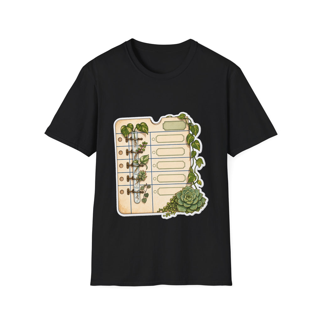 Plant Clipping Library Card Propagation Station Graphic T-Shirt