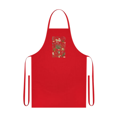 Botanical Label Apron