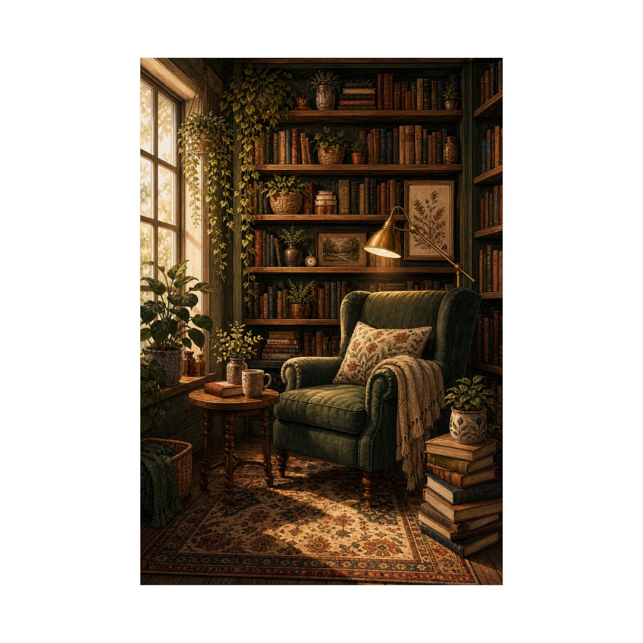 Library Corner Matte Poster