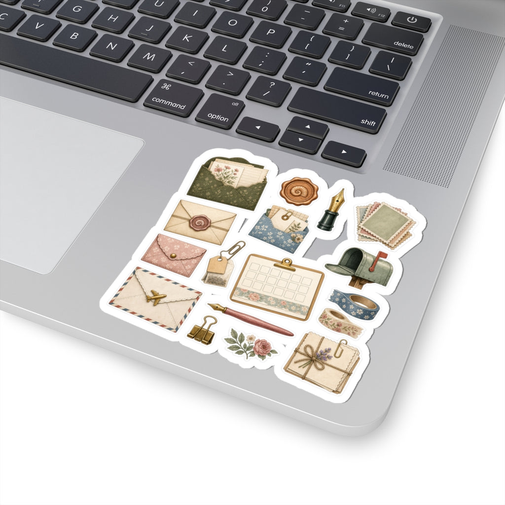 Pen Pal Pocket Post Sticker Sheet | Snail Mail Club Stationery Stickers