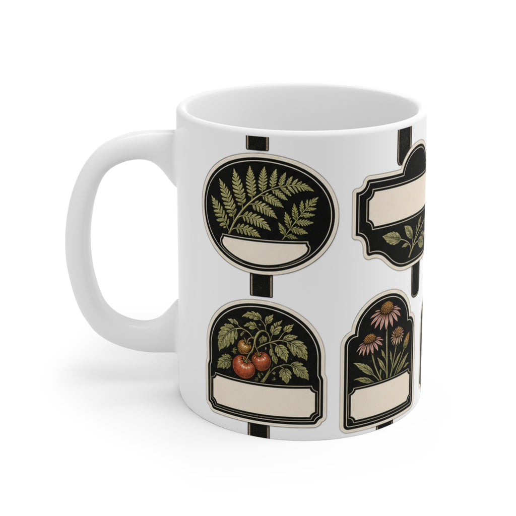 Native Habitat in Progress Mini Sign & Plant Label Set Coffee Mug
