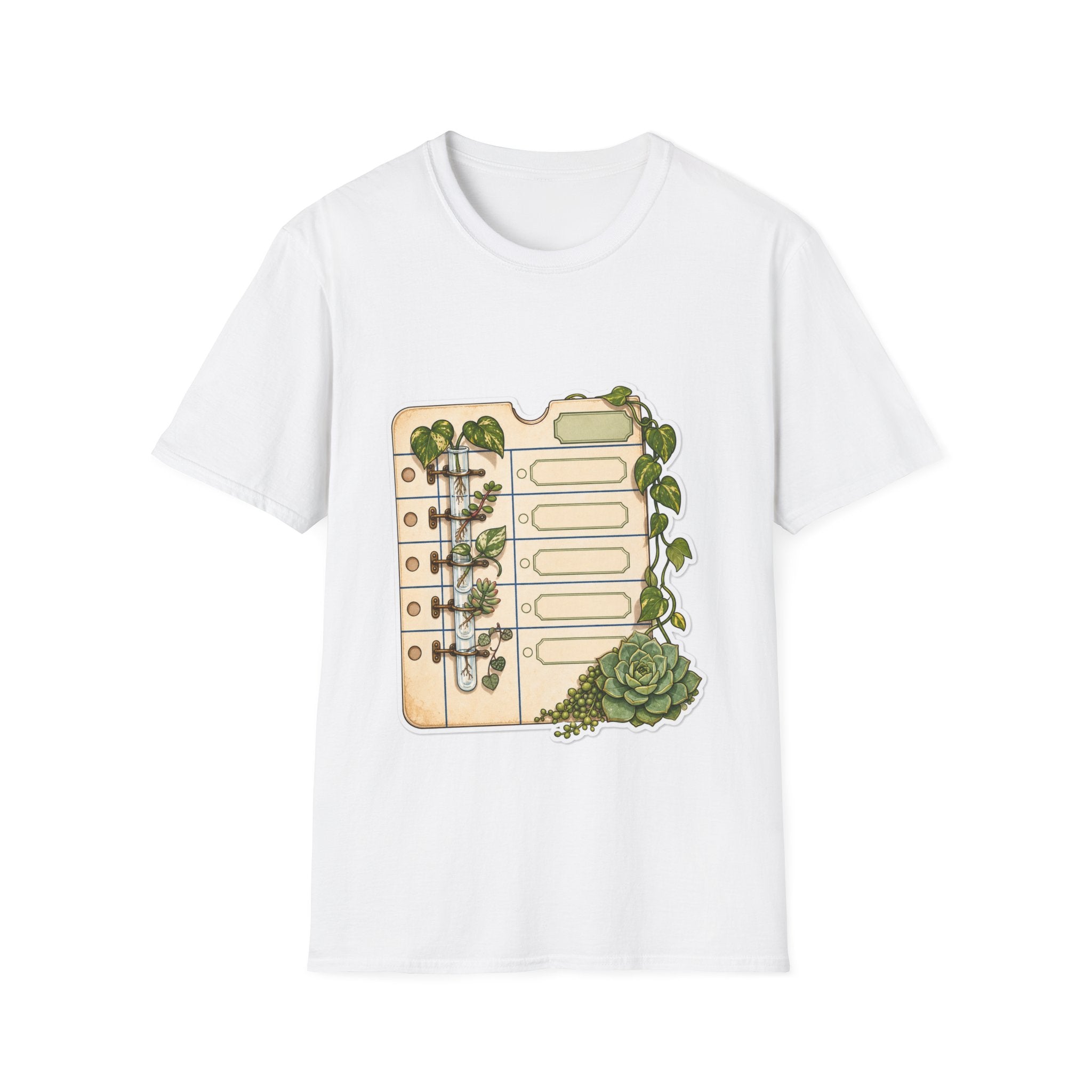 Plant Clipping Library Card Propagation Station Graphic T-Shirt