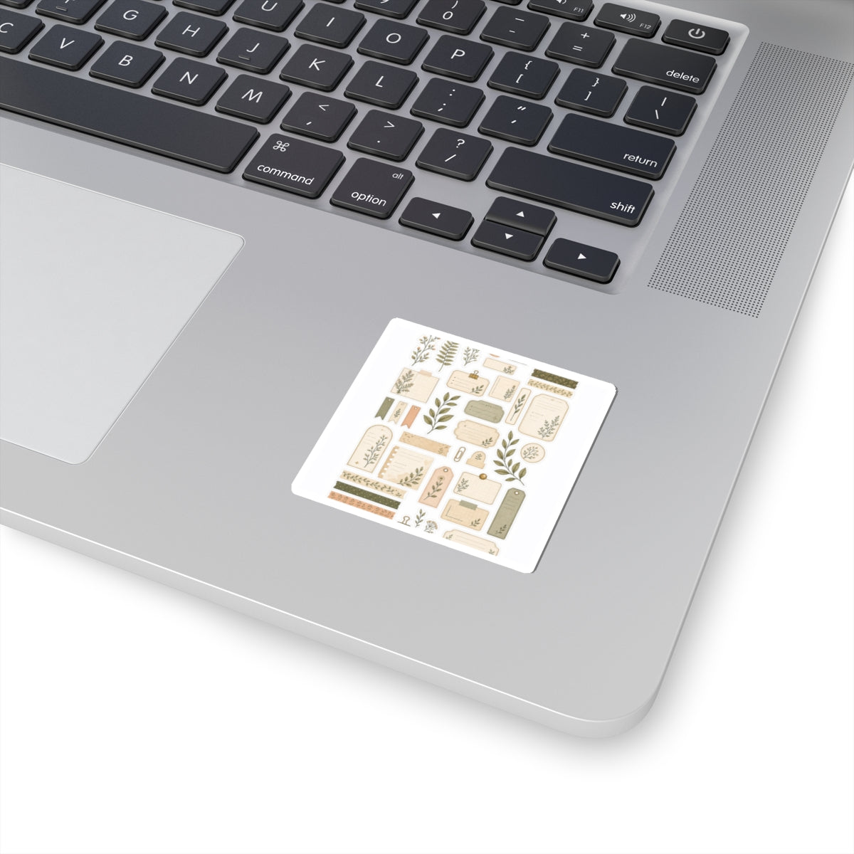 Botanical Margin Notes Sticker Sheet