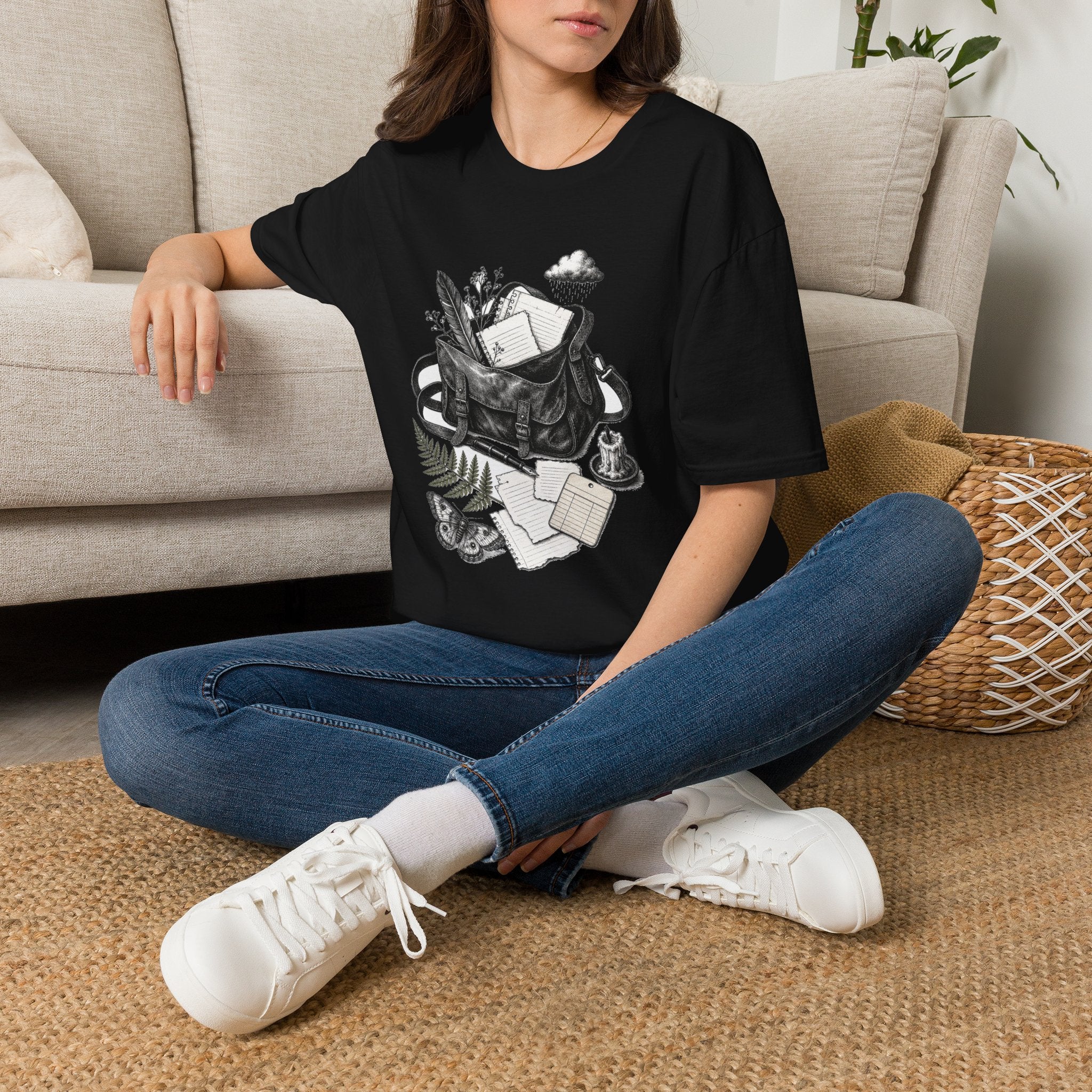 Poetcore Letter Writer Shirt for Fountain Pen and Snail Mail Fans