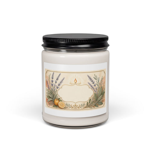 Botanical Gift Candle Label