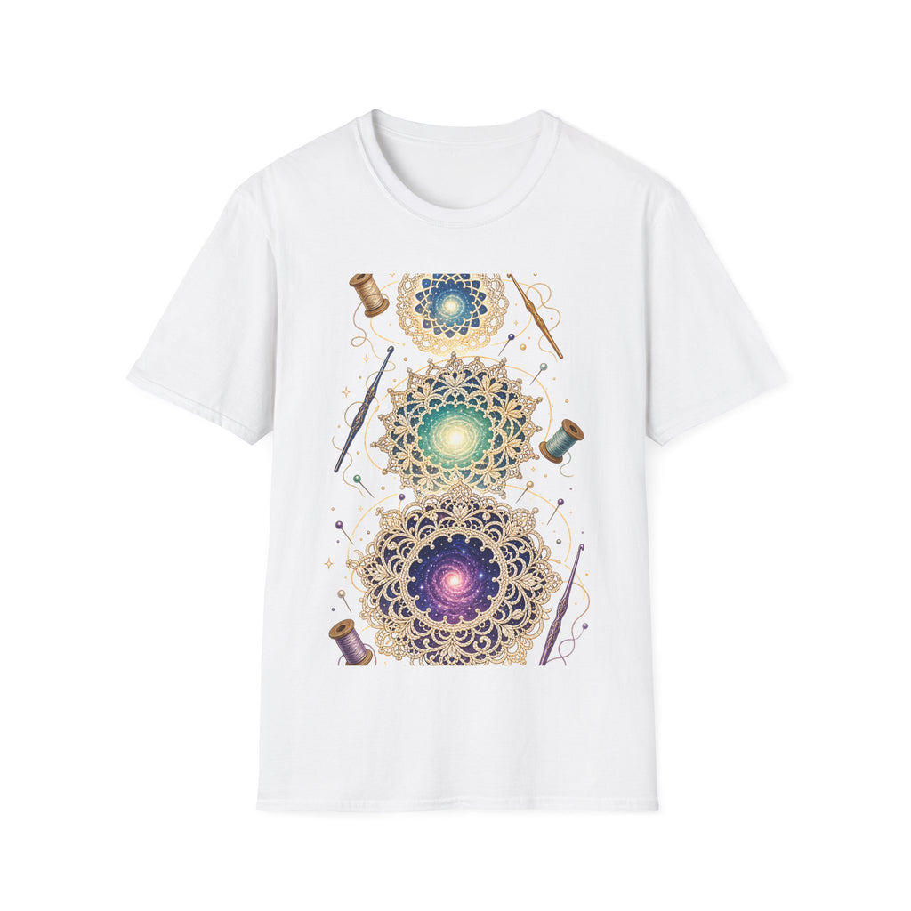 Doily Portal Lace Progress for Crochet Makers Graphic T-Shirt