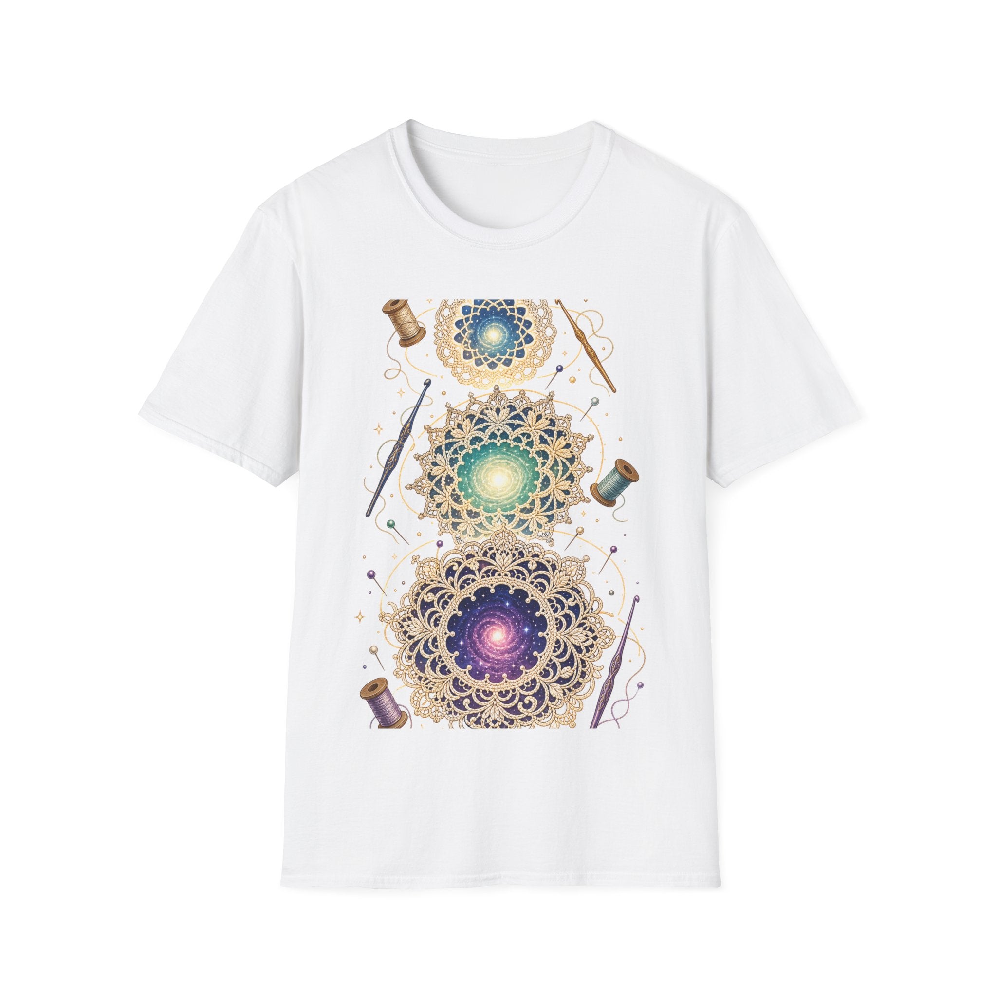Doily Portal Lace Progress for Crochet Makers Graphic T-Shirt