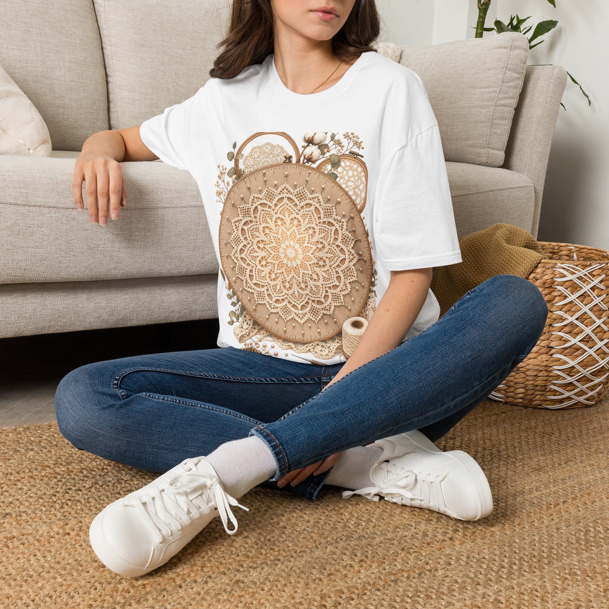 Doily Graphic T-Shirt