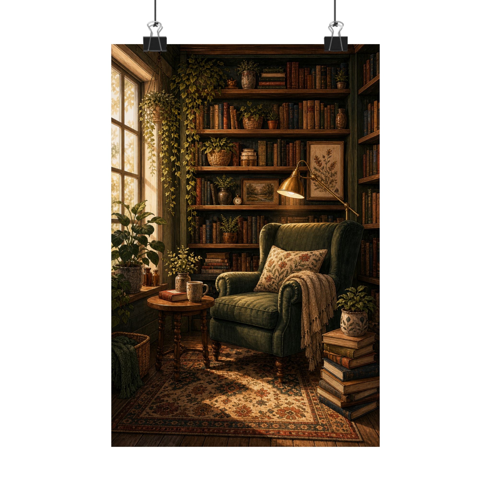 Library Corner Matte Poster