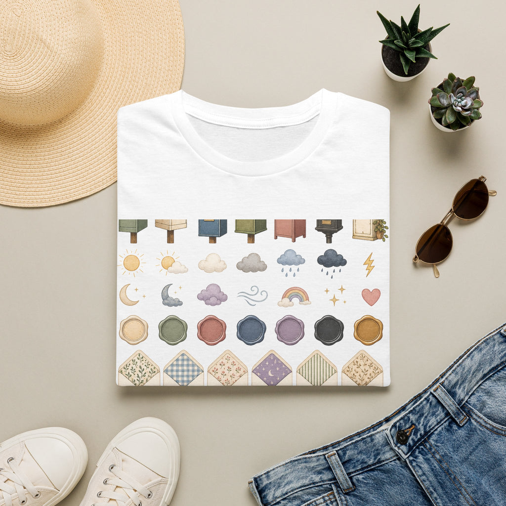 Low-Pressure Pen Pal Reply Weather Graphic T-Shirt
