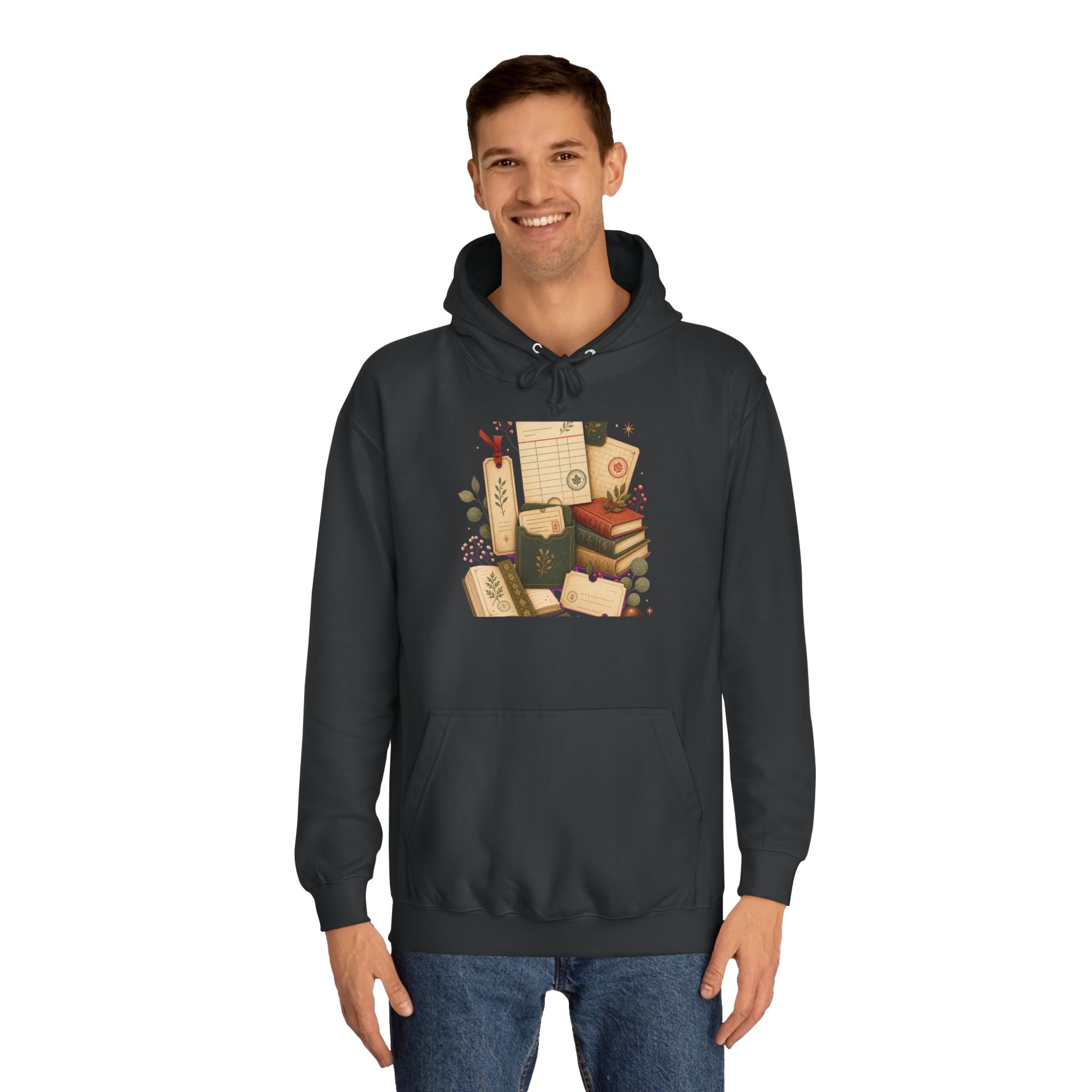 Library Due Date Hoodie