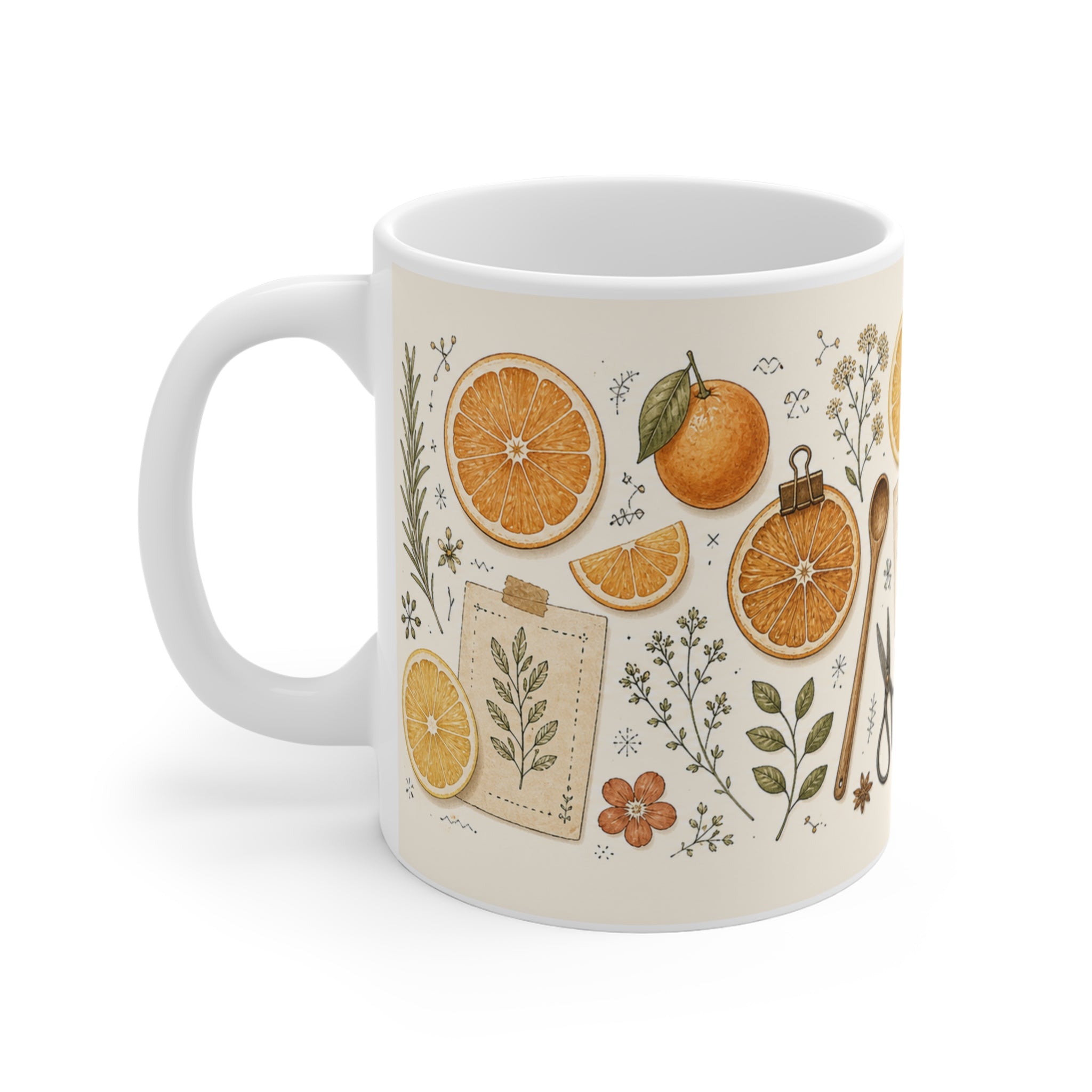 Pressed Citrus Recipe Coffee Mug