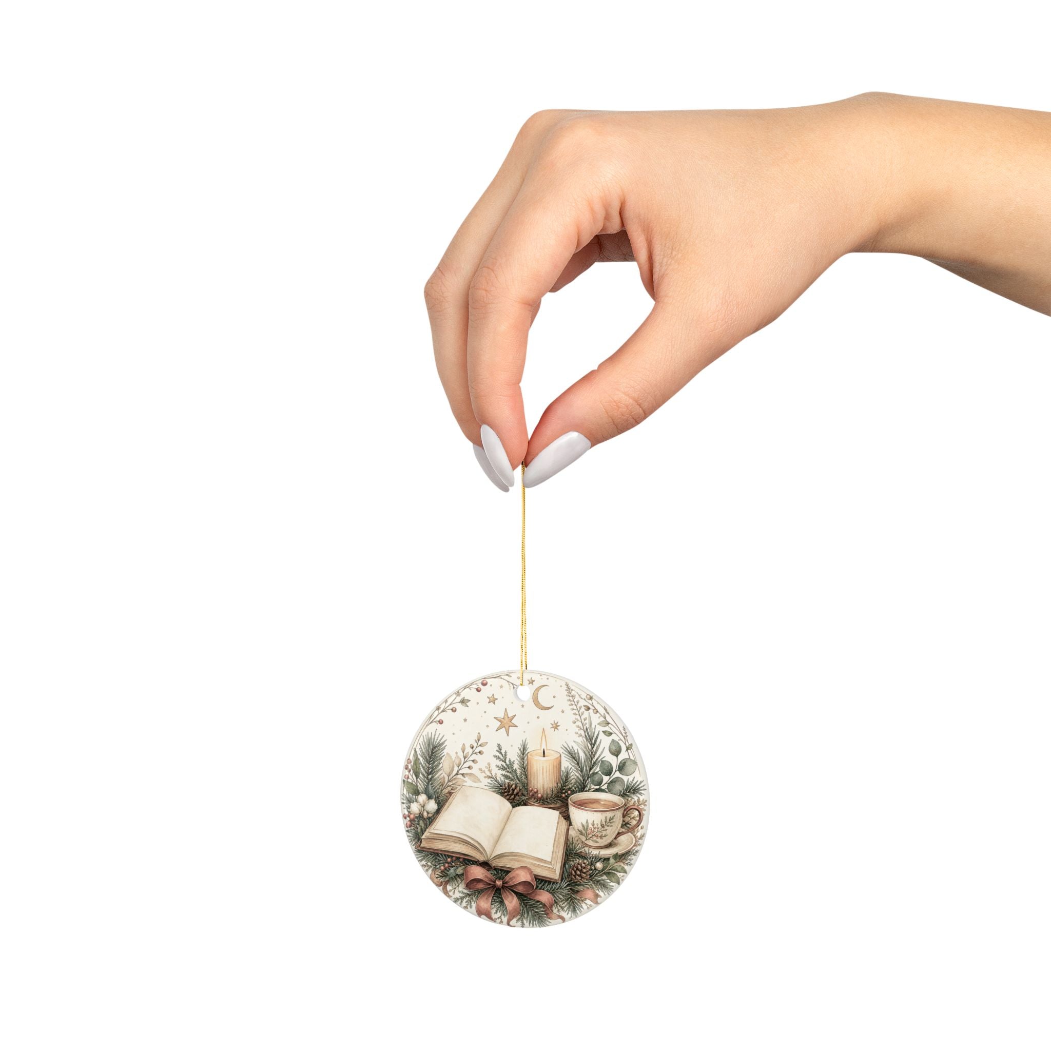 Seasonal Reading Ornament