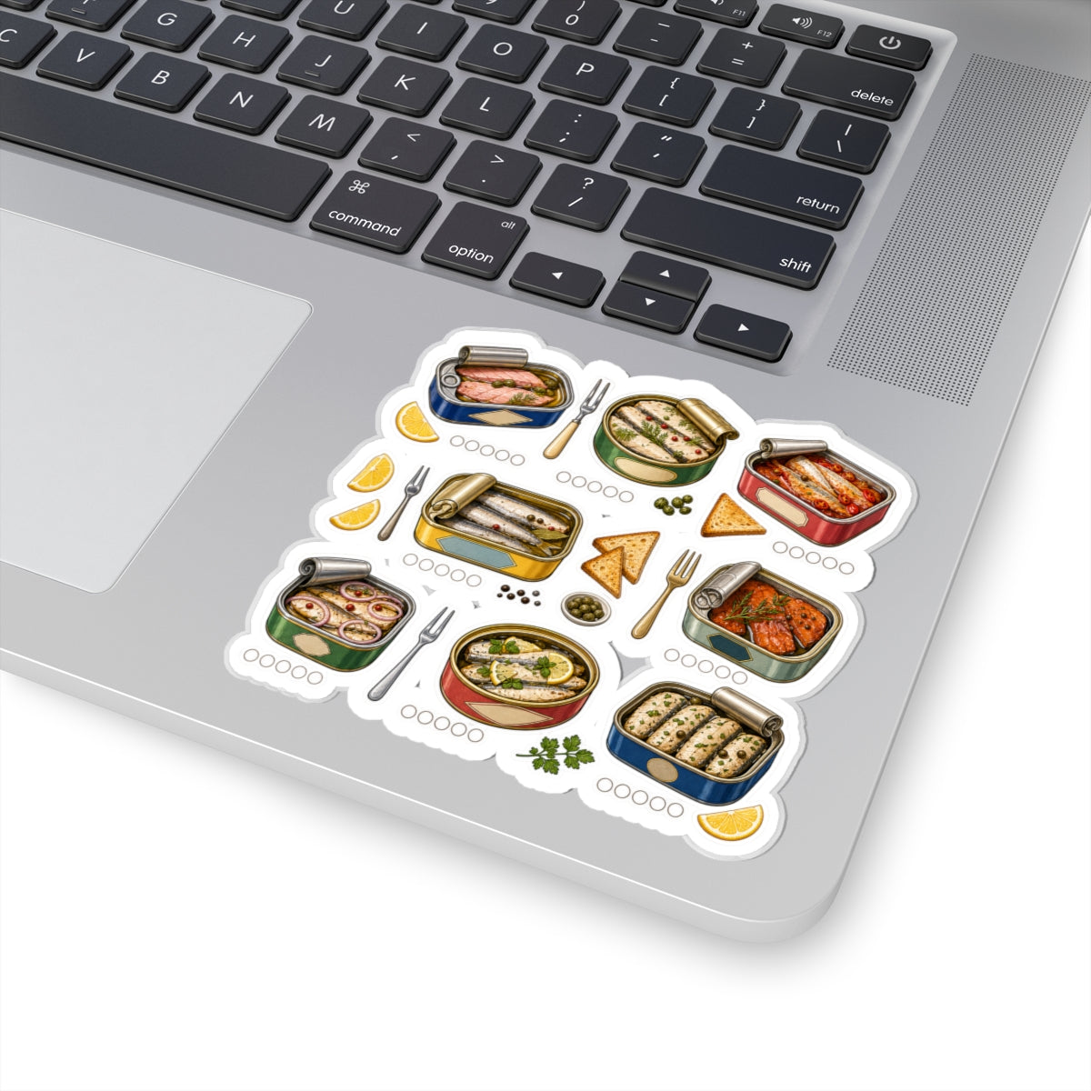 Tin Tasting Flight Sardine Sticker Sheet