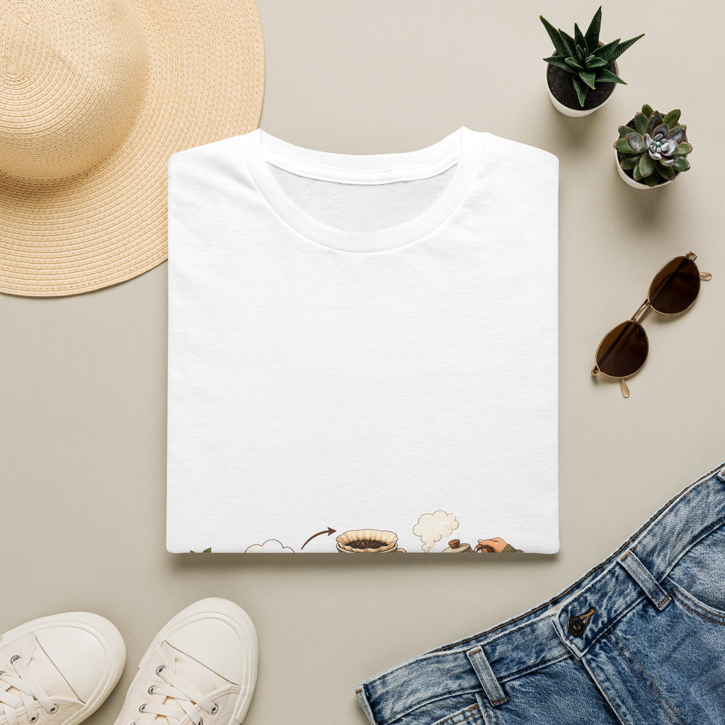 Pour Over Coffee Graphic T-Shirt