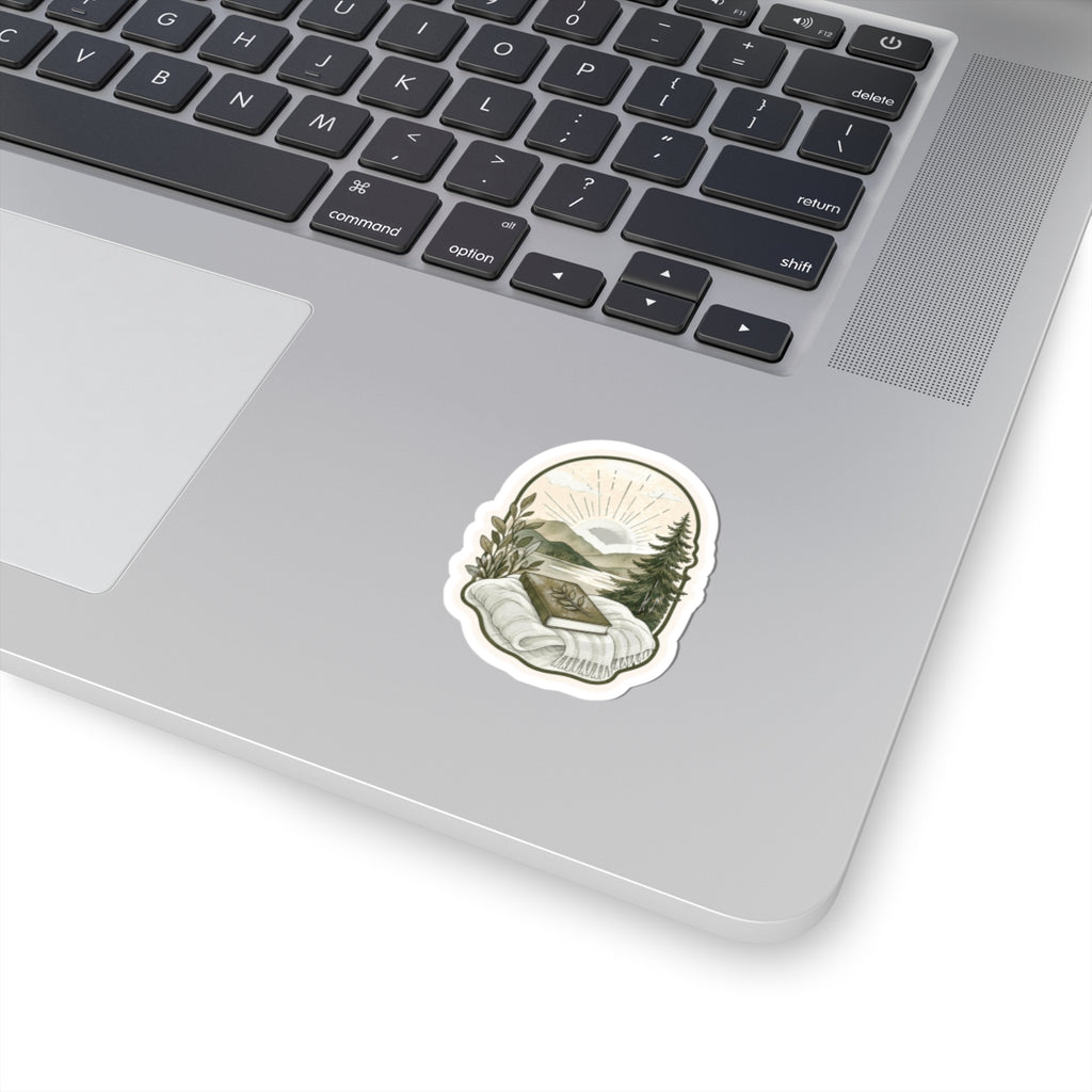 Slow Morning Club Badge Sticker