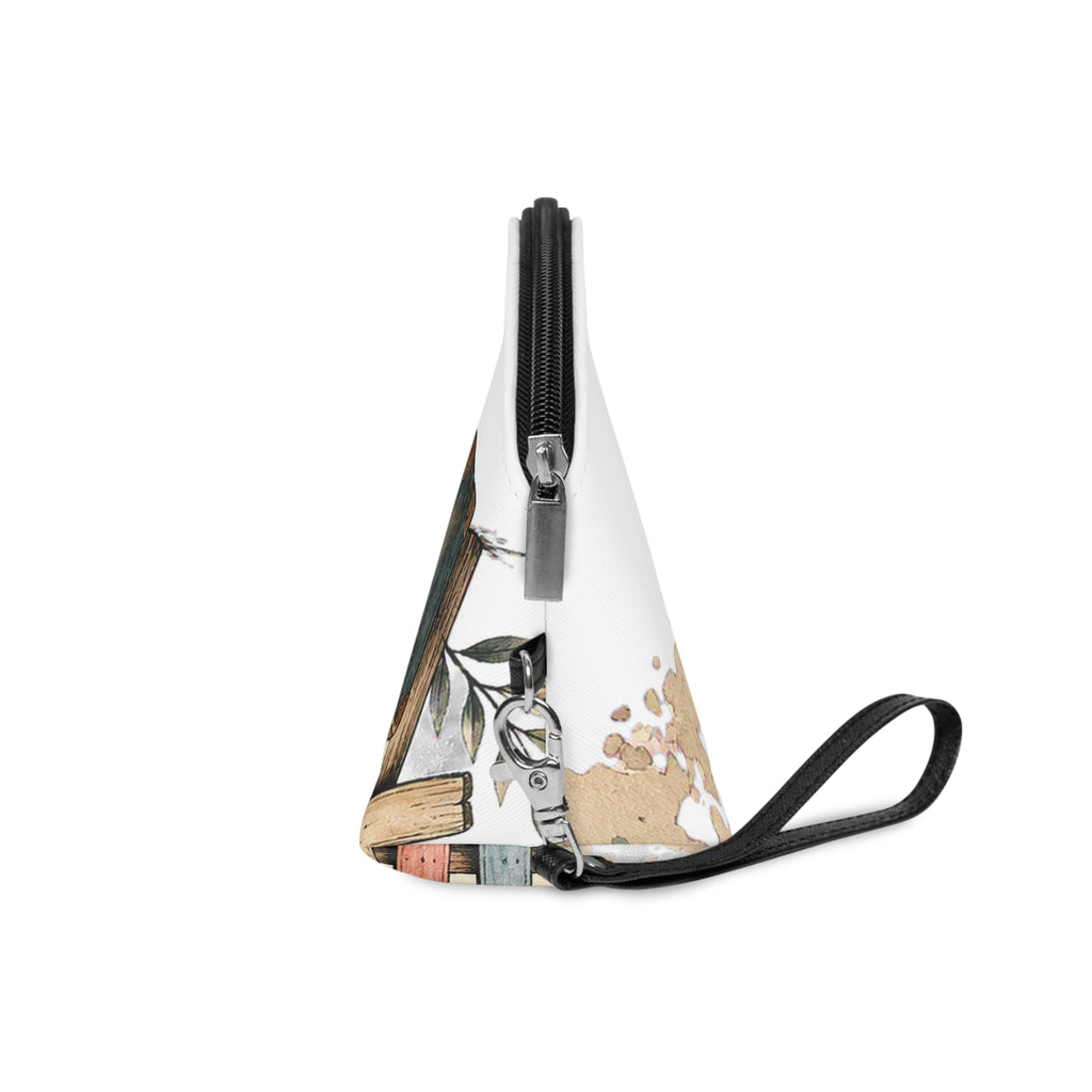 Carry Pouch Typography Zipper Pouch