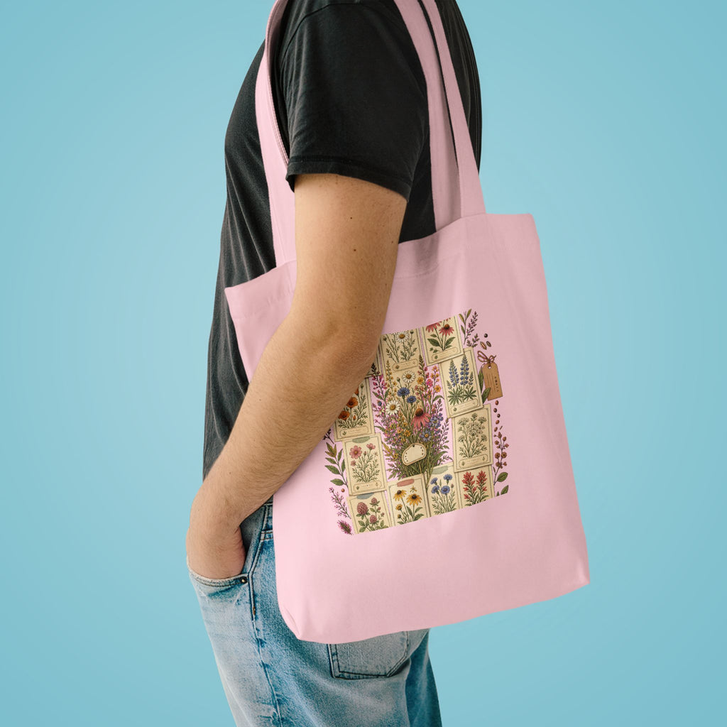 Wildflower Seed Packet Tote Bag
