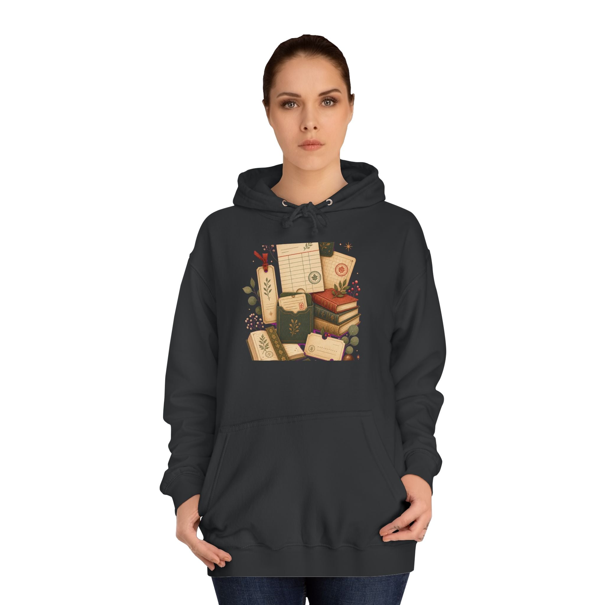 Library Due Date Hoodie