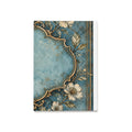 Patina-Blue Title Label Cover Journal