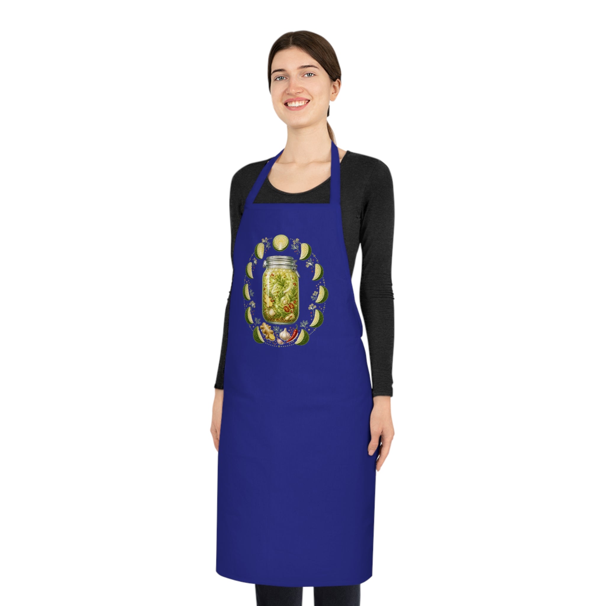 Cabbage Crush Cooking Apron for Dumpling and Fermentation Fans