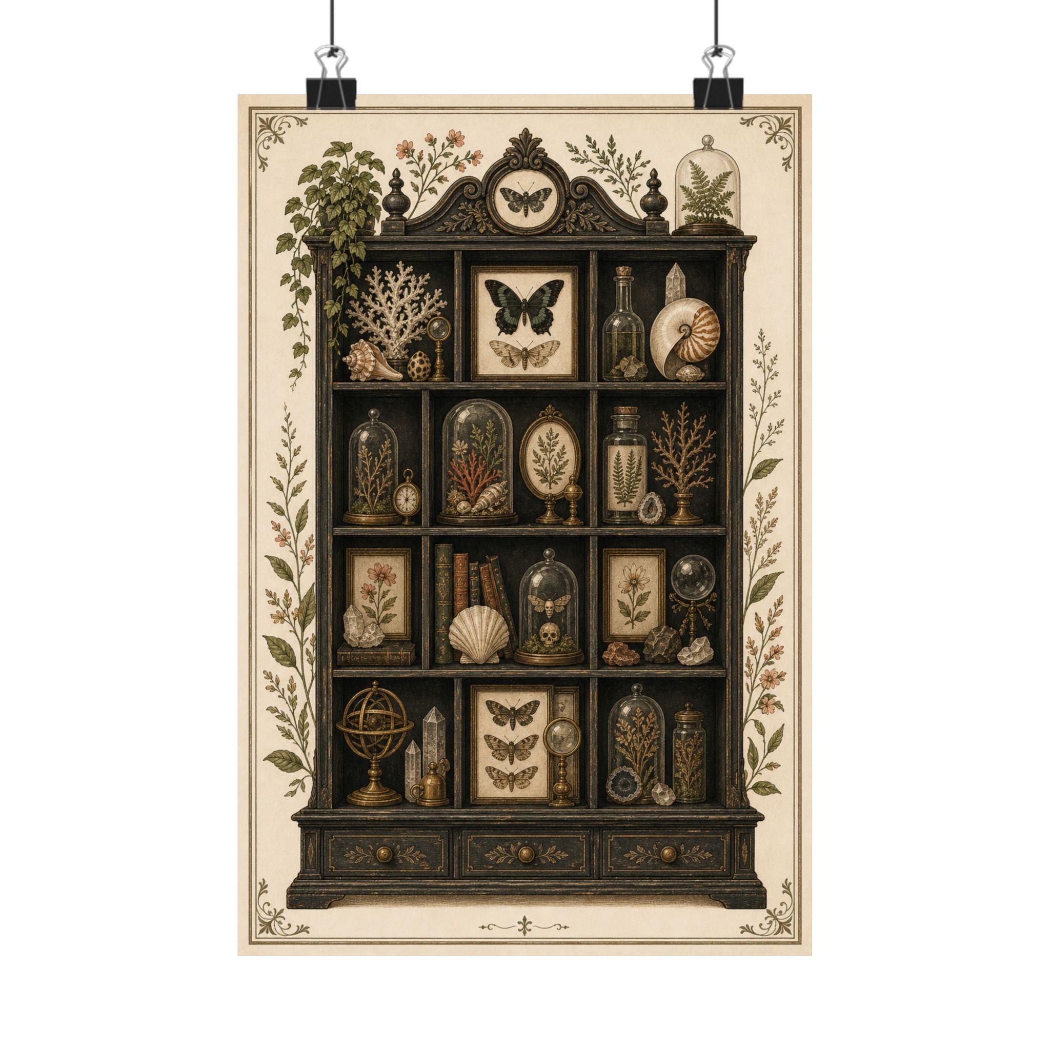 Cabinet of Curiosities Poster