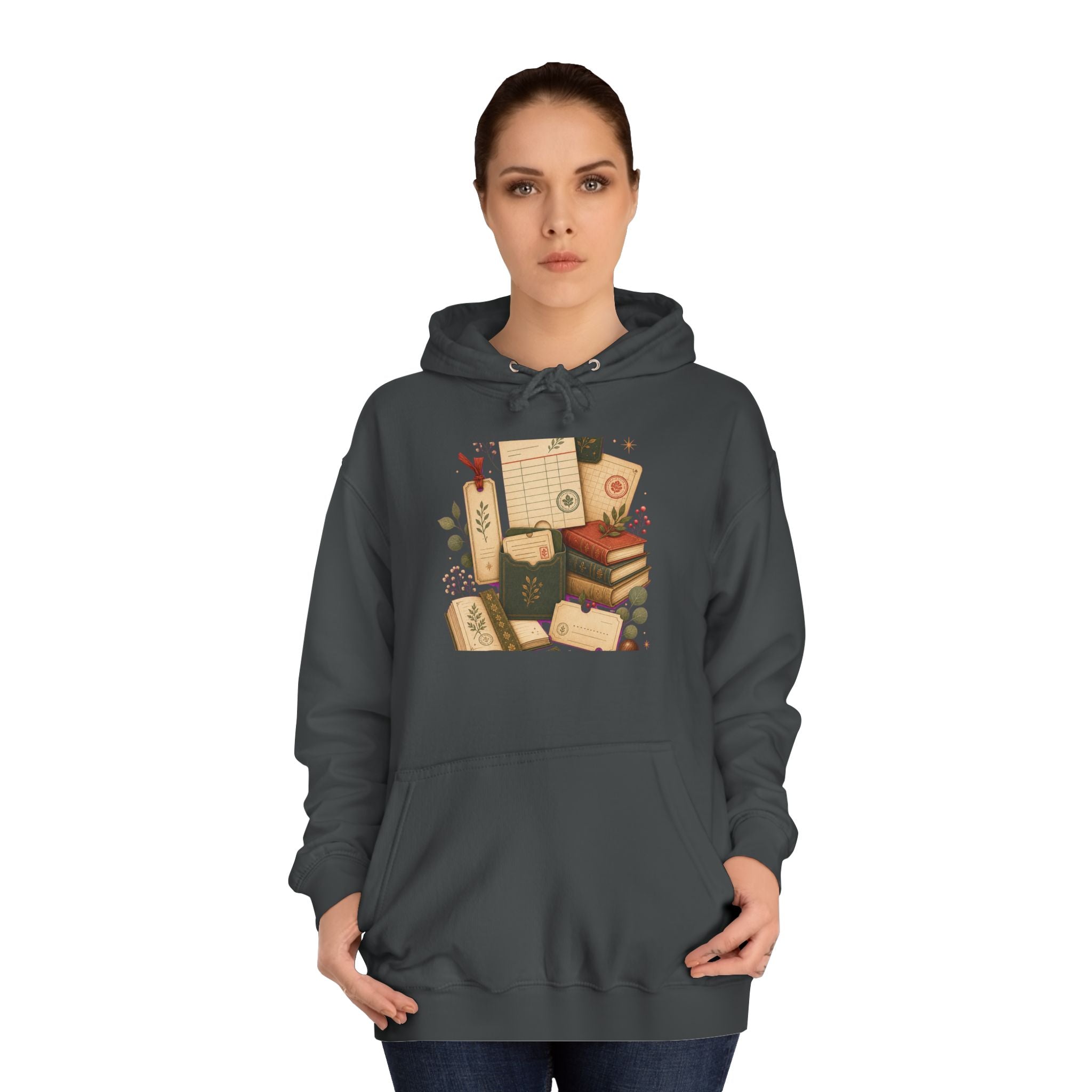 Library Due Date Hoodie