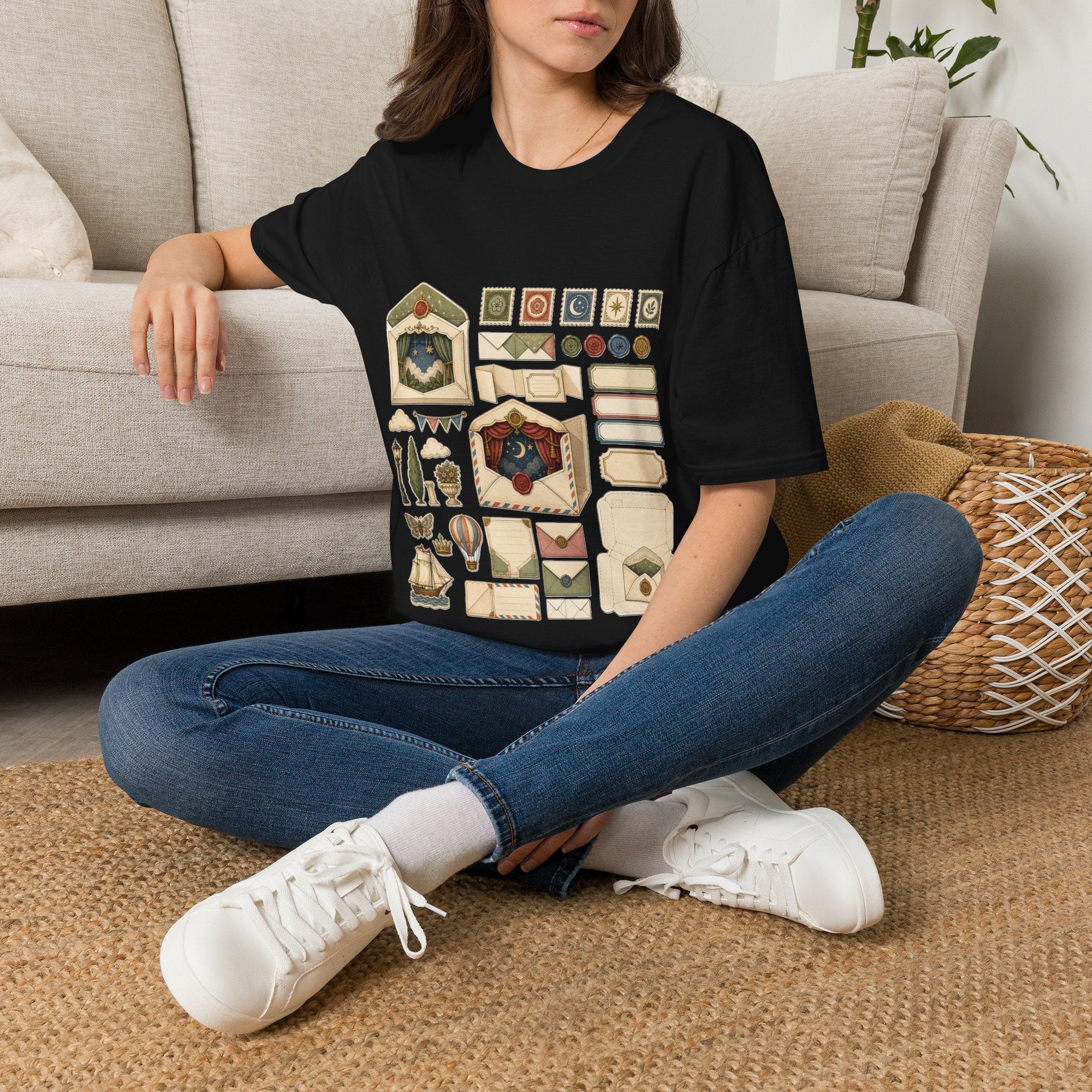 Tiny Envelope Theater Pen Pal Graphic T-Shirt