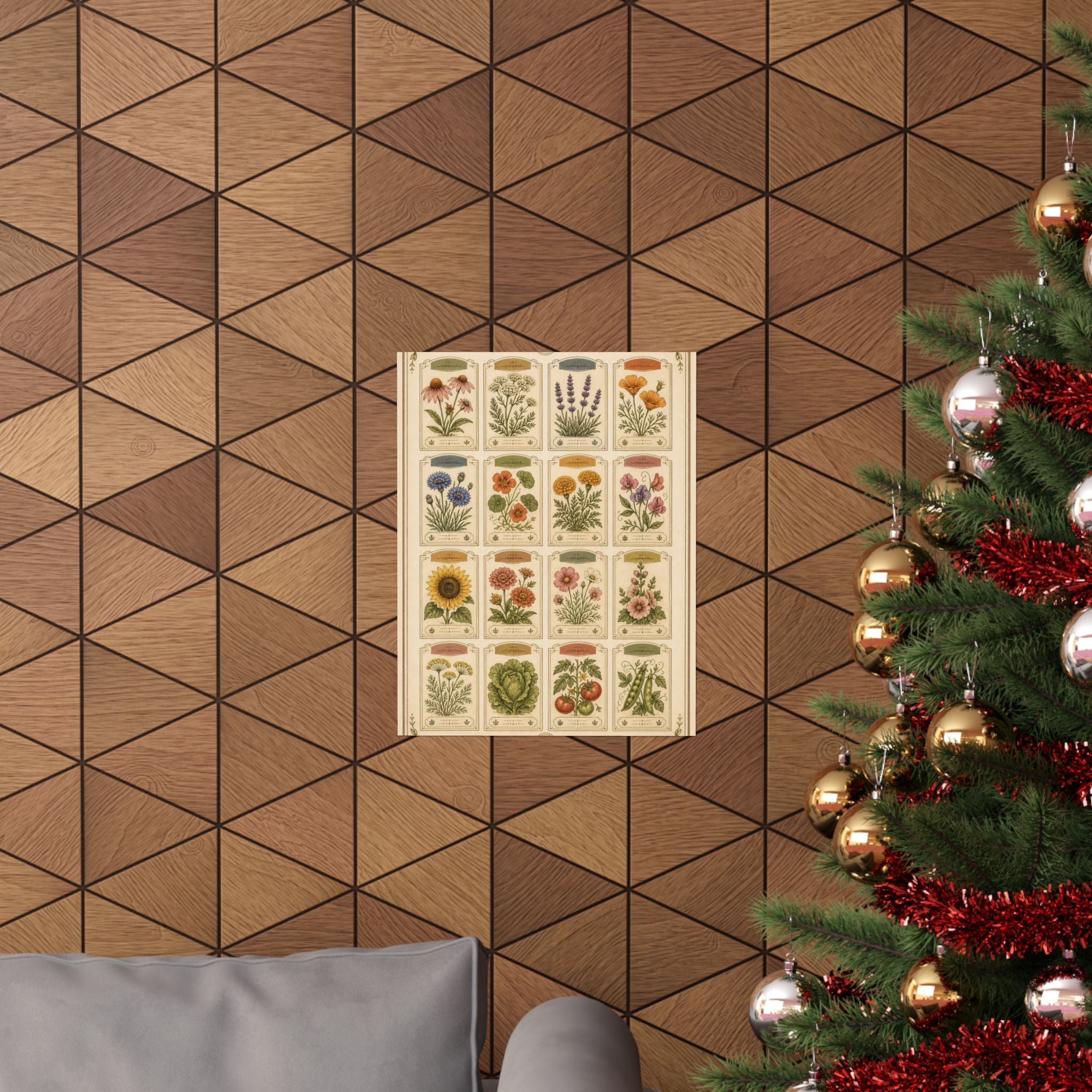 Vintage Seed Catalog Wall Poster