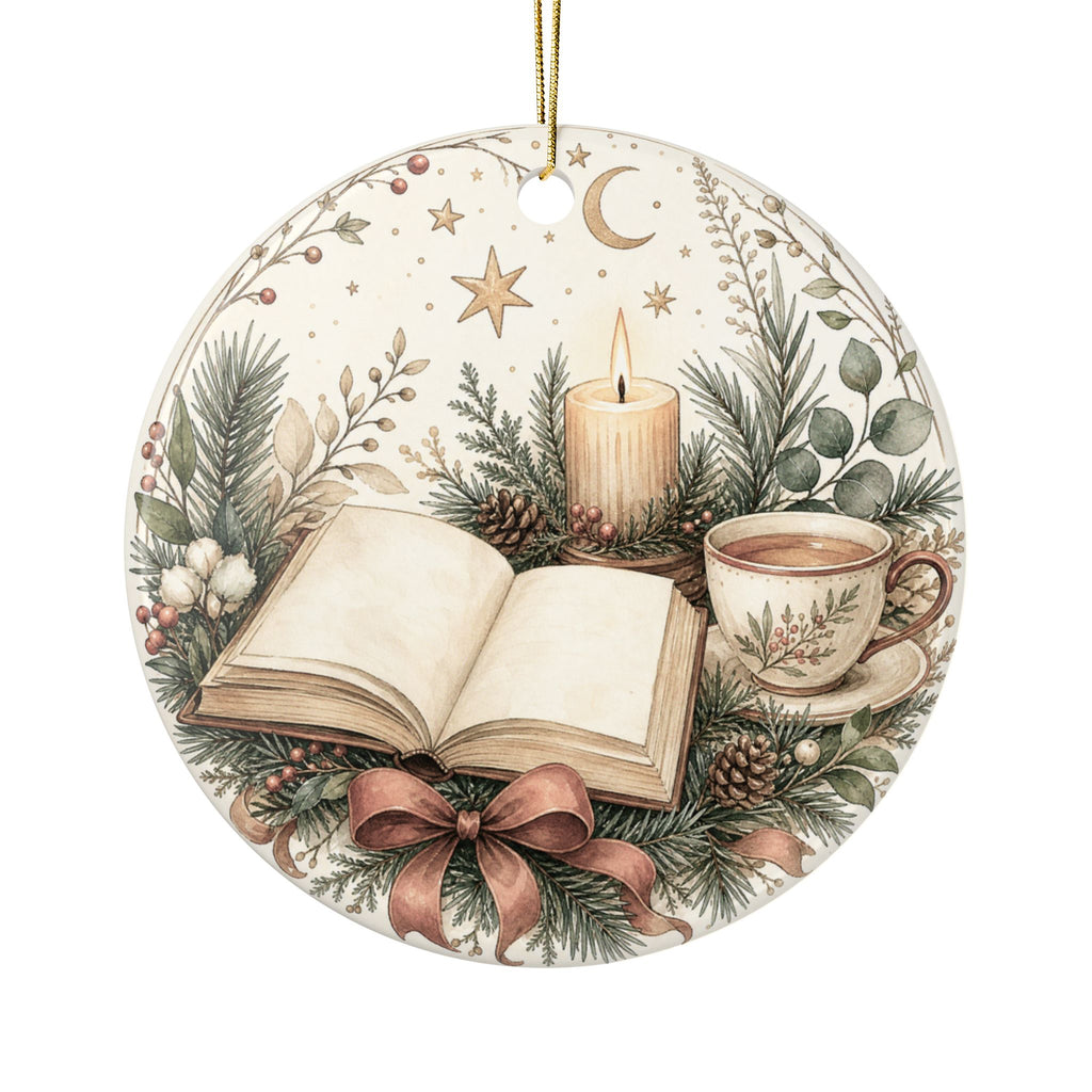 Seasonal Reading Ornament