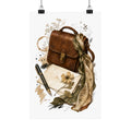 Marginalia Satchel Poetcore Canvas Wall Art Poster