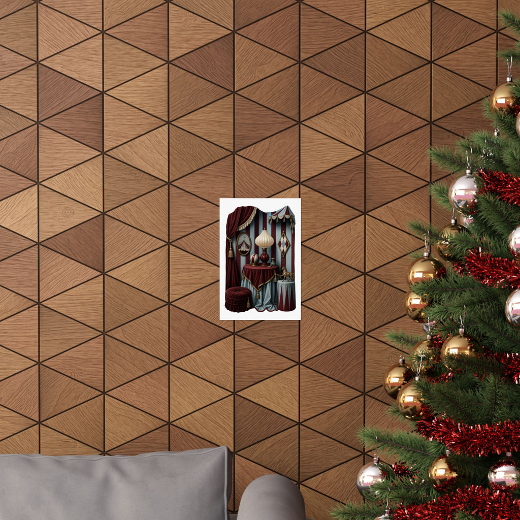 Tastefully Tented Circuscore Wall Art Print