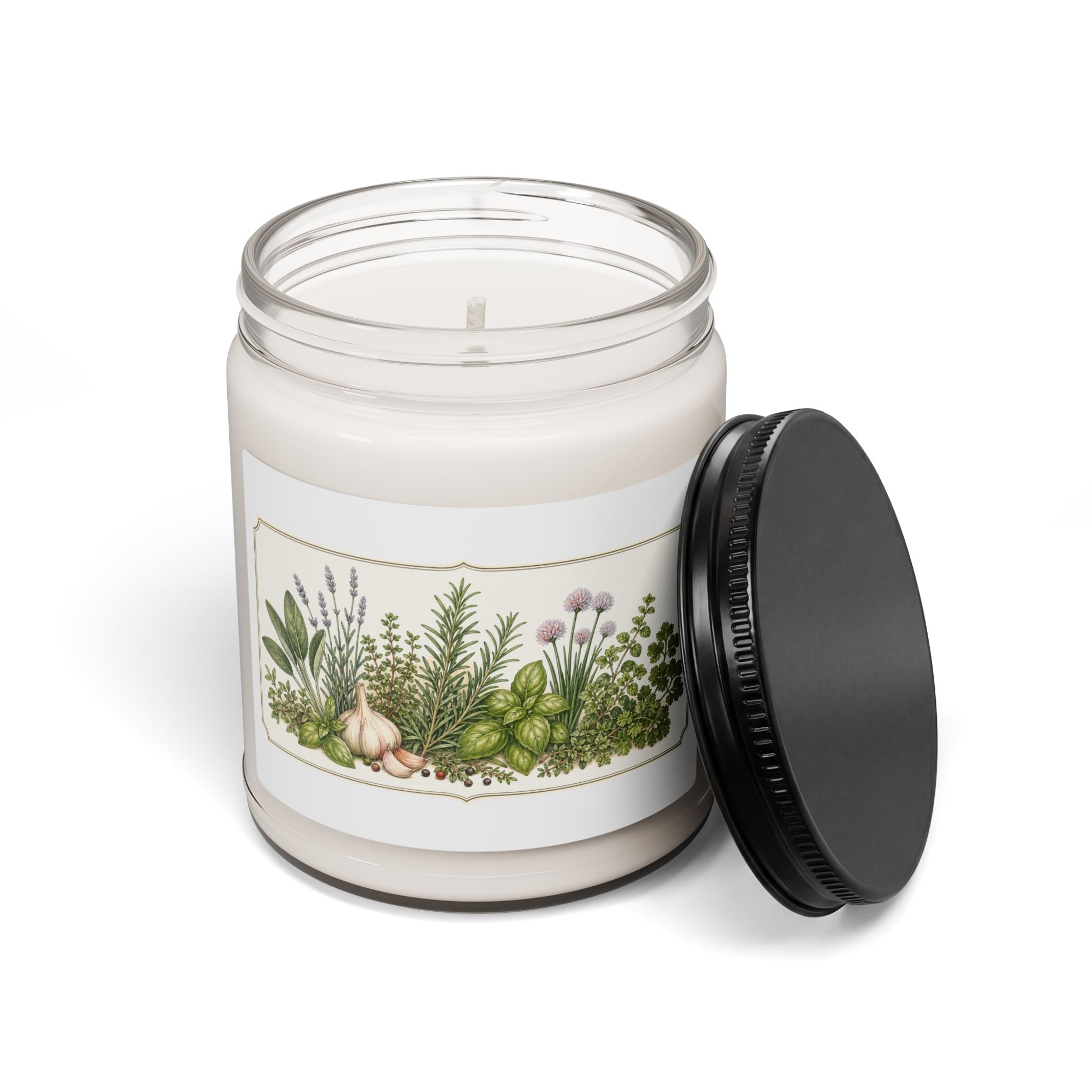 Herb Pantry Label Soy Candle