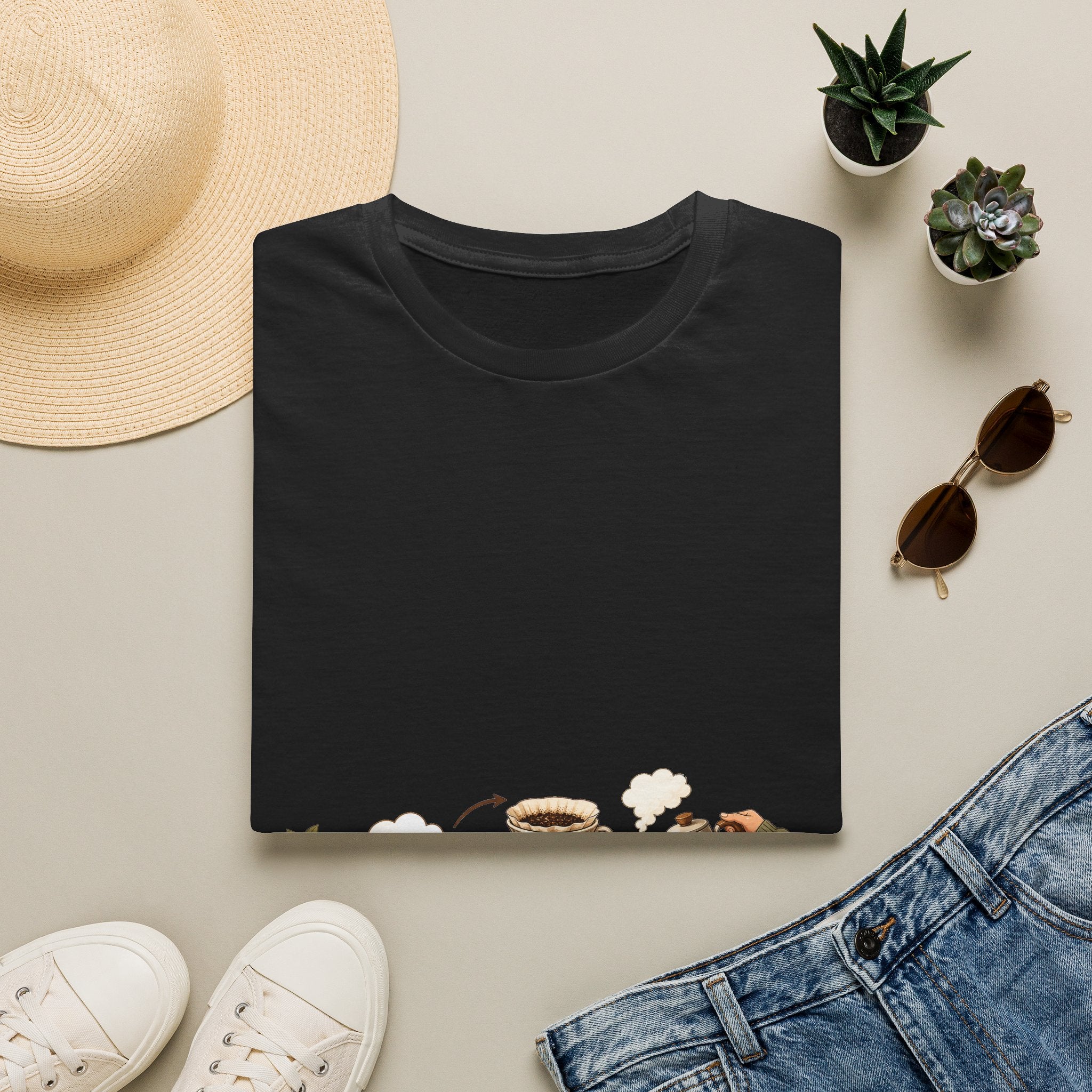 Pour Over Coffee Graphic T-Shirt
