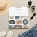 Rhinestone Repair Constellation Visible Mending Graphic T-Shirt