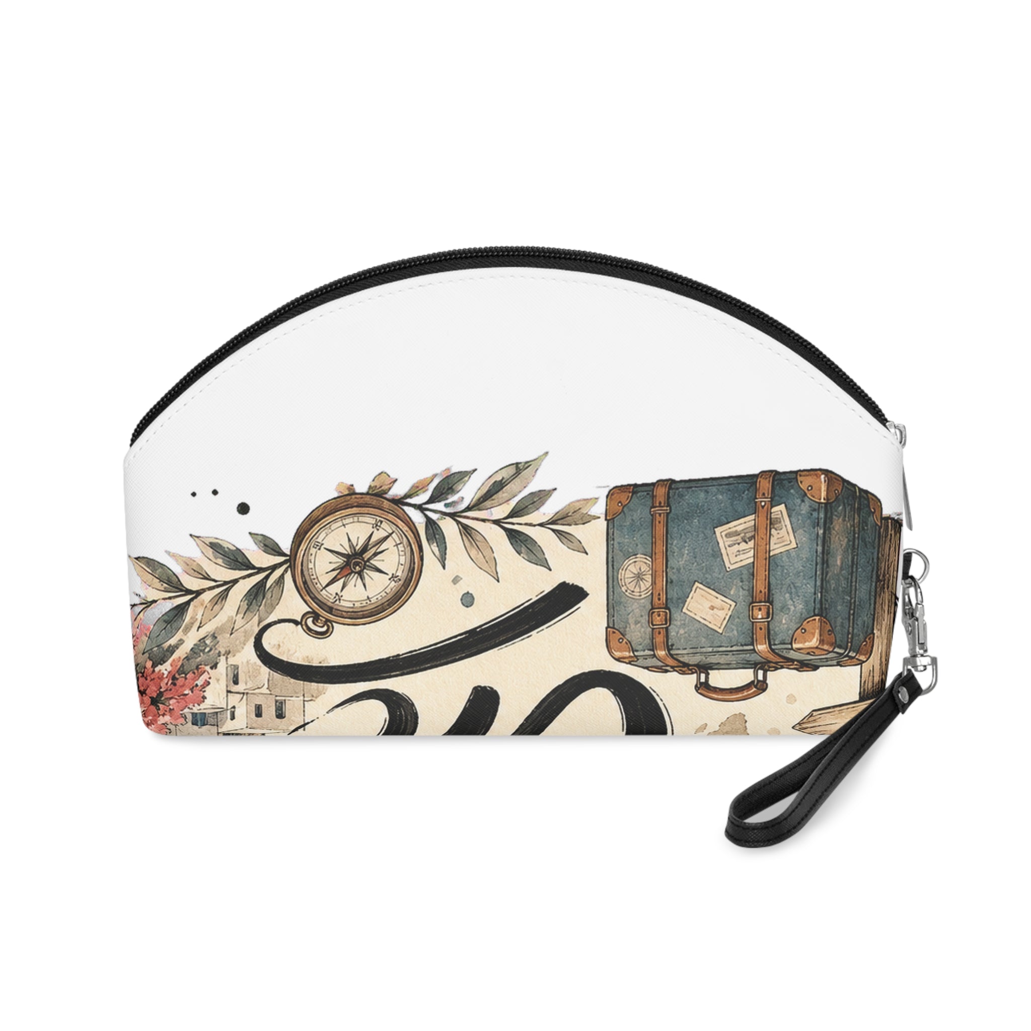 Carry Pouch Typography Zipper Pouch